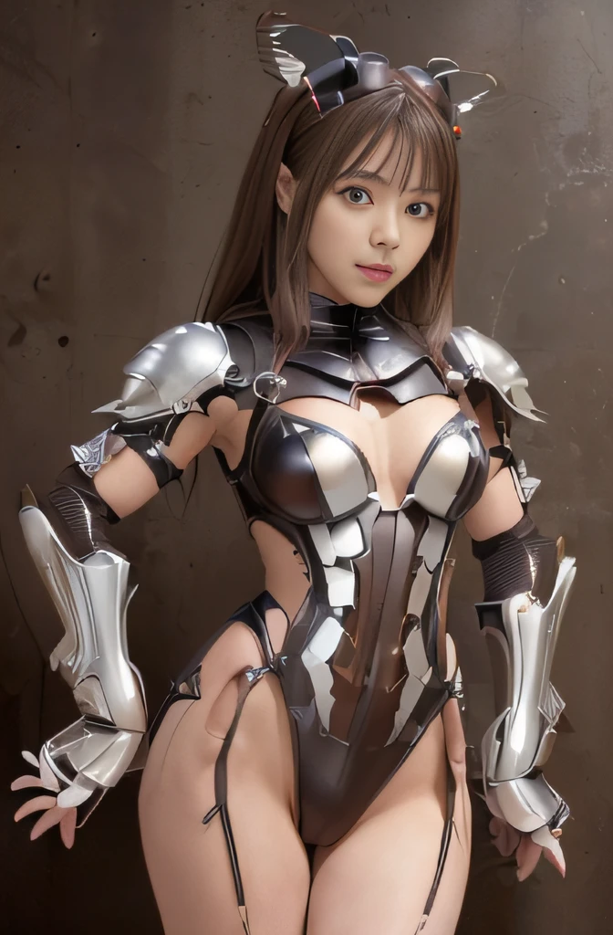 (high resolution,masterpiece,best quality,extremely detailed CG, anime, official art:1.4), realistic, photo, amazing fine details, all intricate, gloss and shiny,awesome many layers, 8k wall paper, 3d, sketch, kawaii, illustration,( solo:1.4), perfect female proportion,villainess, (fusion of dark brown cockroach and lady:1.4), (brown cockroach form lady:1.2), (brown cockroach lady:1.2), (fusion:1.2), (solo:1.4), (evil smile:1.2), muscular, abs, (cockroach brown exoskeleton bio insect suit:1.4), (cockroach brown exoskeleton bio insect armor:1.2), (brown transparency cockroach wing:1.4), (brown cockroach antennae:1.3),