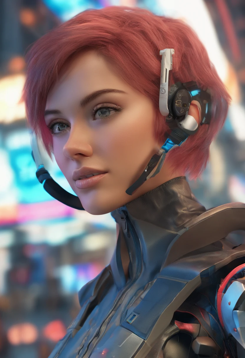 analogue style, high resolution, (((master part))), Mineiro, female, (sexy:0.9), sujo, Cyberpunk, Futuristic, scientific fiction, Very detailed, short hair, Cartaz de filme premiado, (((fotorrealista)))