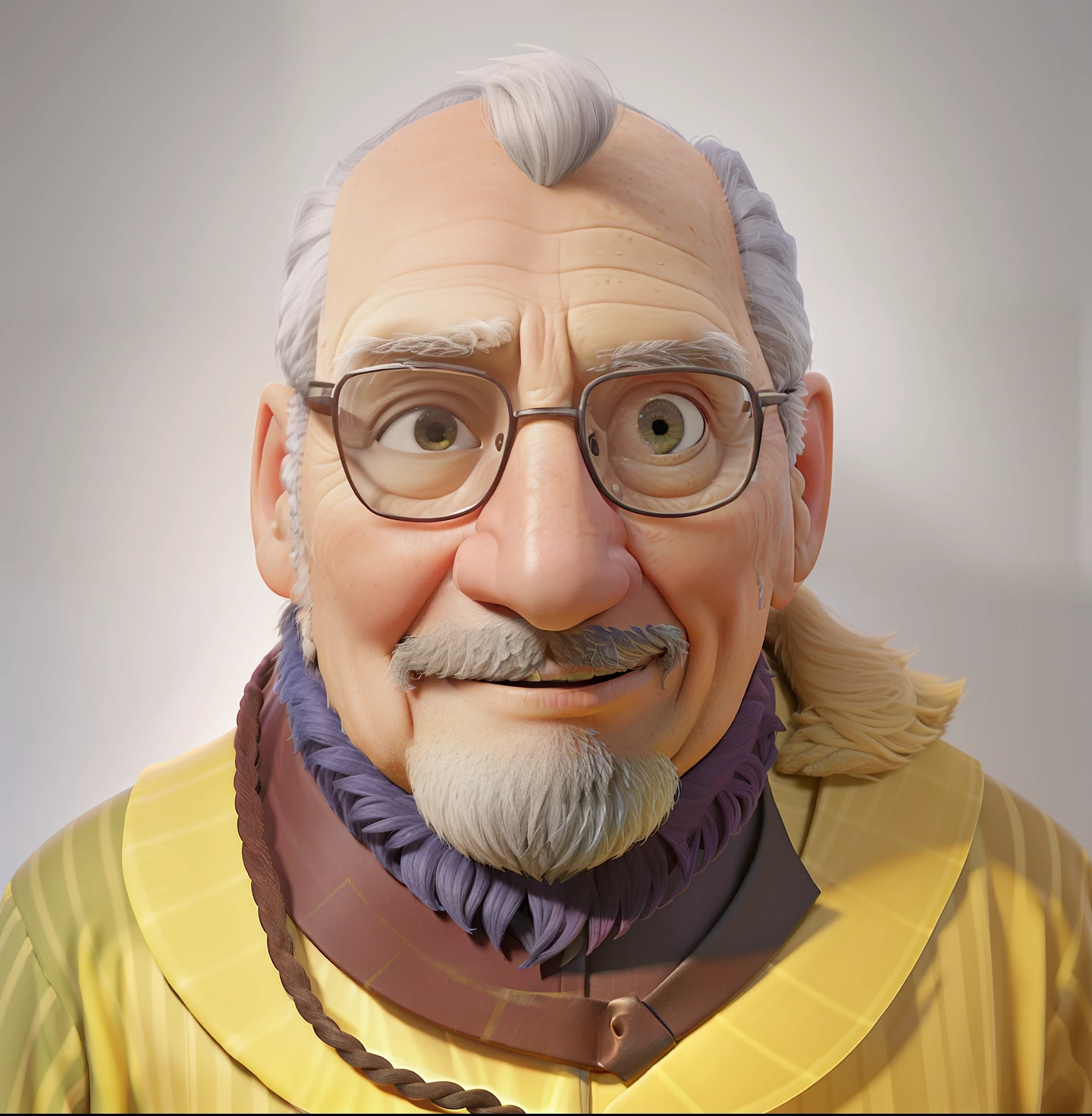 (Altas:1.2),A wise old man standing in front, (studio lighting,suavemente iluminado) illuminated by the light of a lamp, tendo como pano de fundo uma biblioteca, (Atmosfera antiga,Vibes vintage).