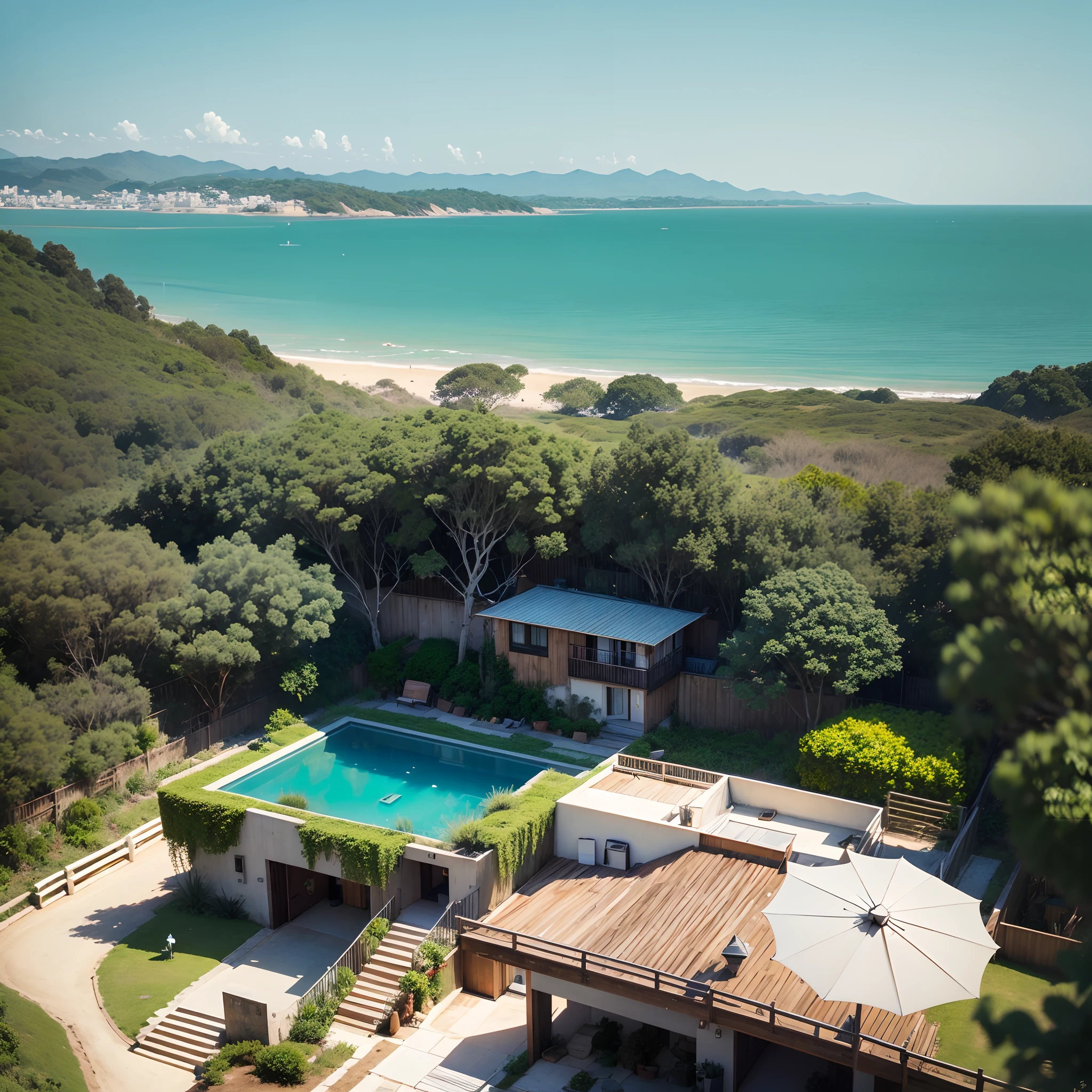 uma casa de luxo de 2 andades com sacada vista do lado de fora --auto --s2
