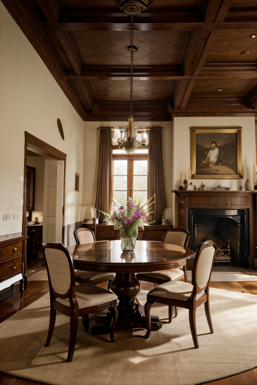 Tema e Estilo: The design of the image should highlight both the impressive architectural details and the cozy atmosphere that the furniture provides. Be inspired by the harmonious fusion between the splendor of the mansion and the welcoming appeal of the chosen furniture.
Detalhes minuciosos: Pay special attention to the smallest details of the mansion and furnishings, From the imposing architecture to the texture of the tapestries and the elegant choice of furniture.
8K分辨率: The image should be created in an impressive 8K resolution, ensuring the clarity and richness of detail needed to immerse the viewer in the scene.