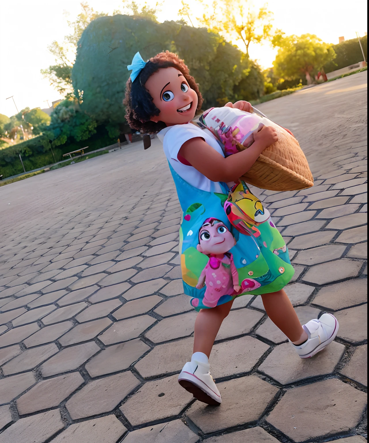 Menina Pixar