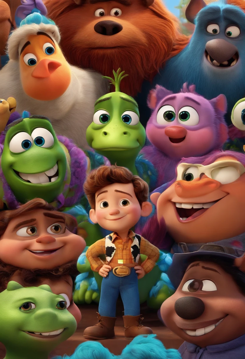 Personagem pixar que simboliza minha loja online