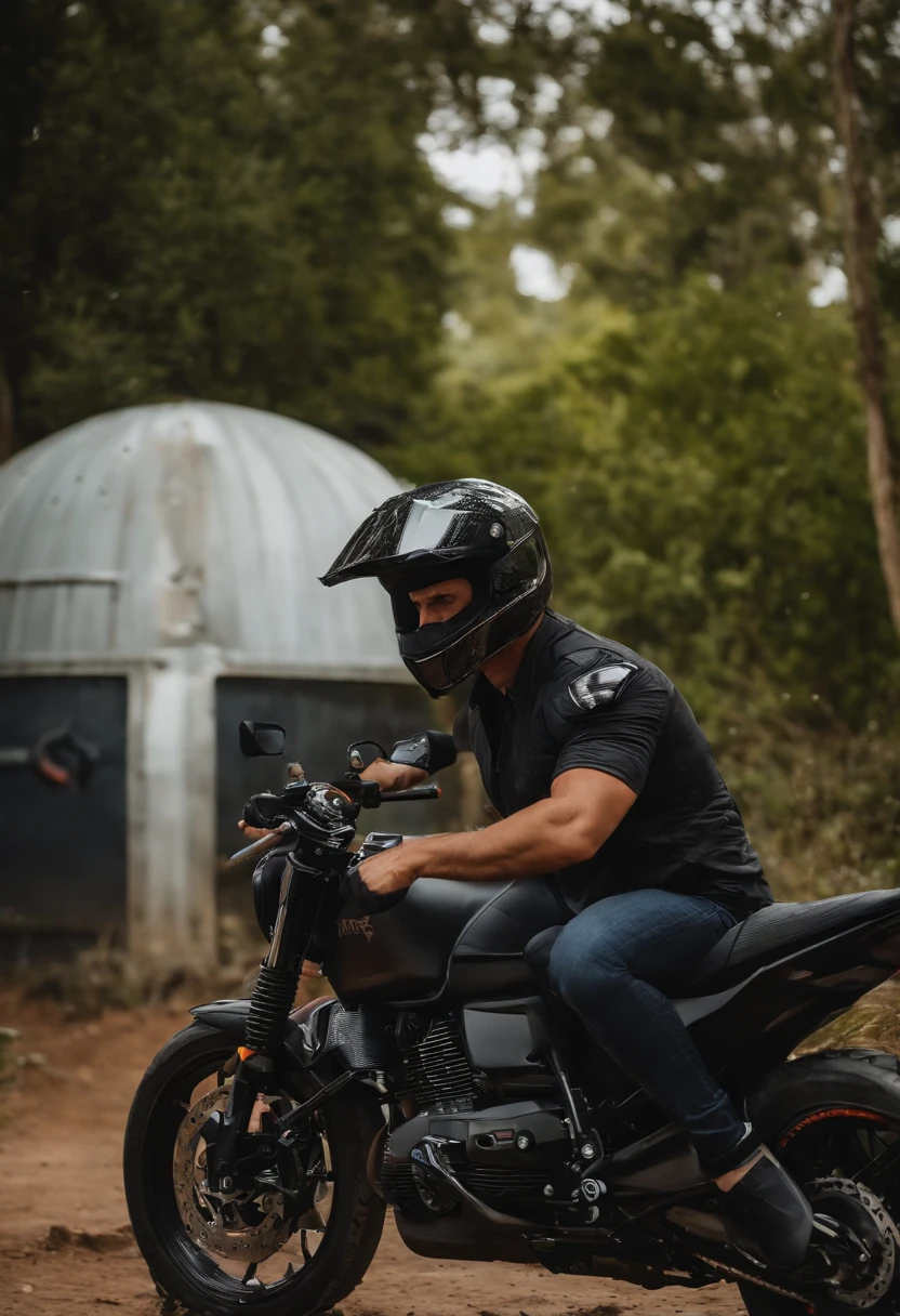 Homem sentado em uma motocicleta de terra em uma colina gramada, Alma piedosa, 👰 🏇 ❌ 🍃, andres rios, 🚿🗝📝, andrea rocha, Ben Ridgeway, inspirado em Nathan Oliveira, screensaver, inspirado em Alex Petruk APe, CR3, 🤬 🤮 💕 🎀, MX2, Foto de perfil