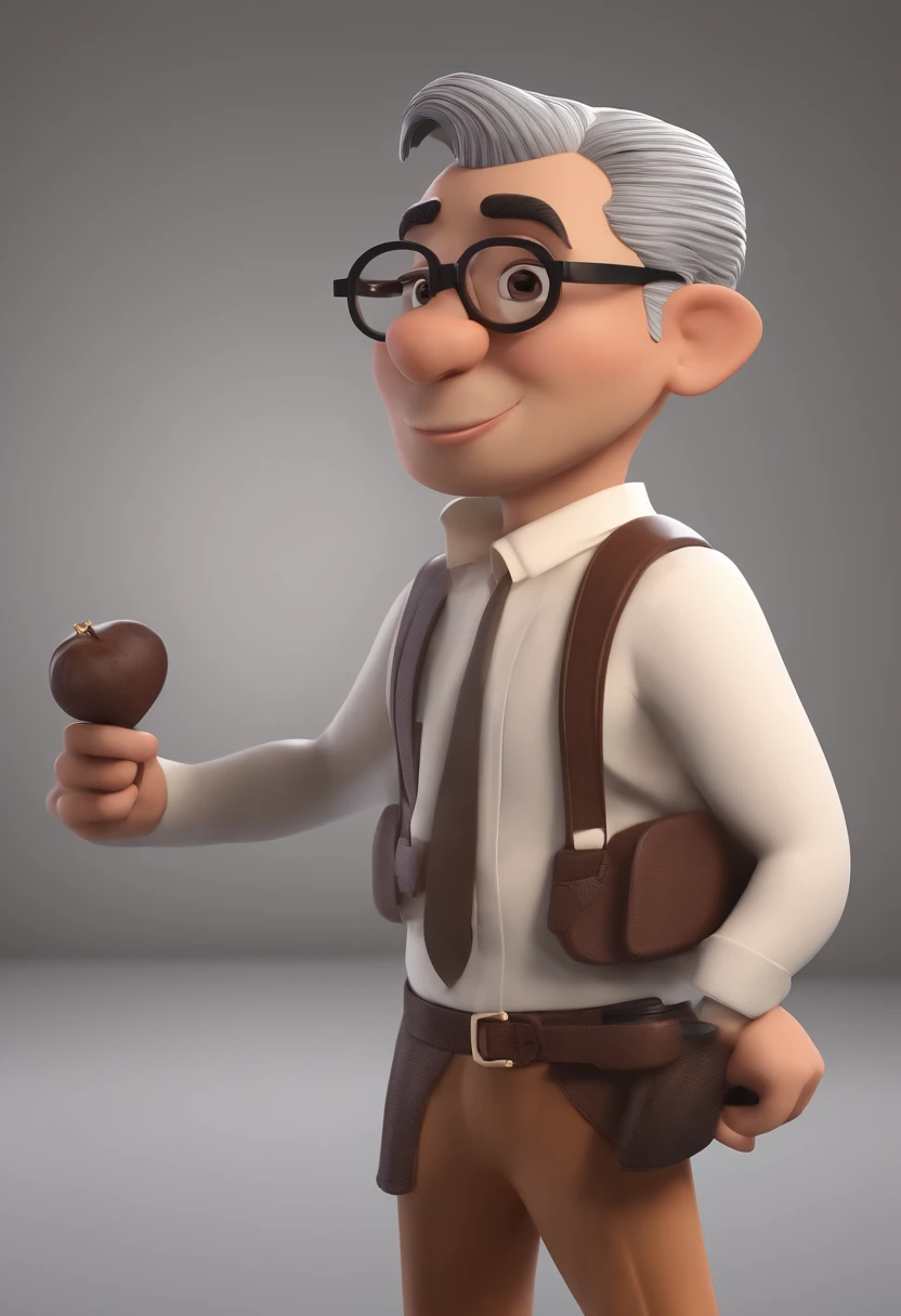 Personagem de desenho animado de um homem usando uma camisa preta, alto, um personagem animado, Caractere estilizado, animation style rendering, 3D estilizado, Arnold Maya render, 3 d render stylized, toon render keyshot, Personagem 3D, Personagem 3D, 3d rendering stylized, 3 d character render, personagem de desenho animado, Personagem de close up, Pose de personagem, (Estilo Pixar) (master part:1.2) (Bokeh) (best quality) (pele detalhada) (textura detalhada) (8k) (argila) (Cinematic lighting) (foco nítido,Senta e vaza a parte superior do corpo