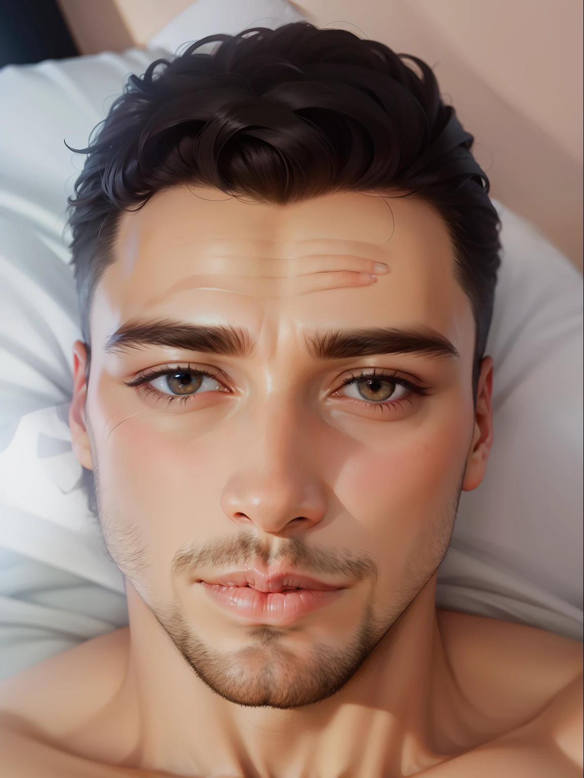 faaris azura, close up, portrait, photoshoot, passport photo, clothes on
