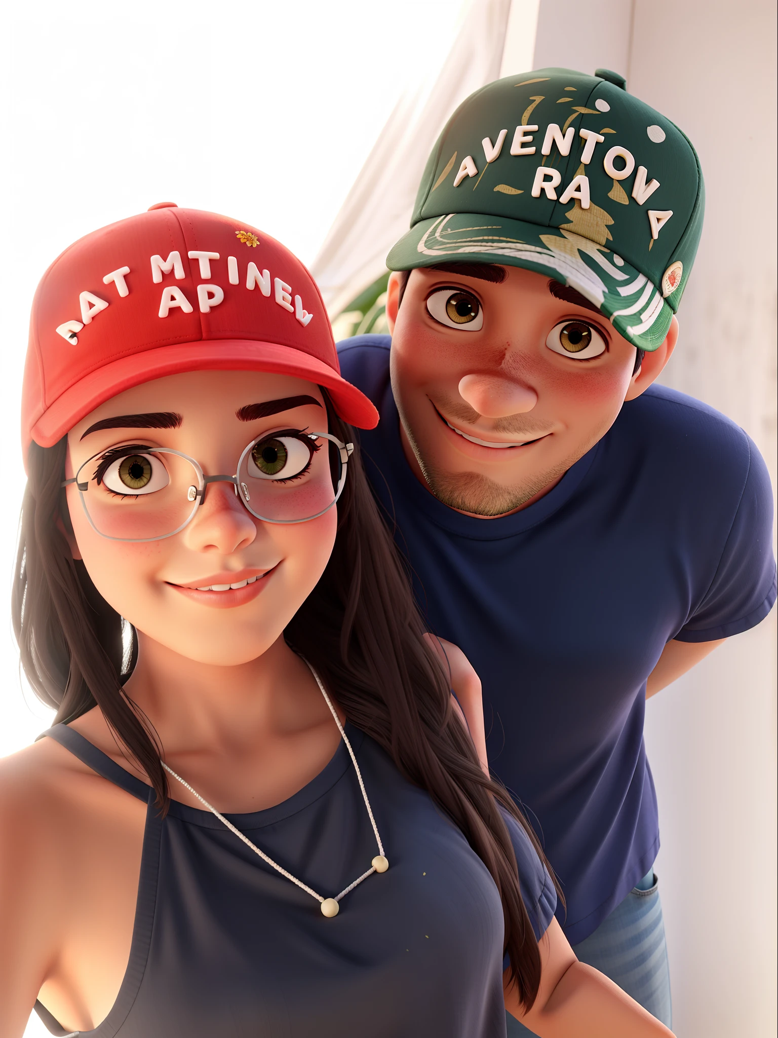 Pai e filha Natureza