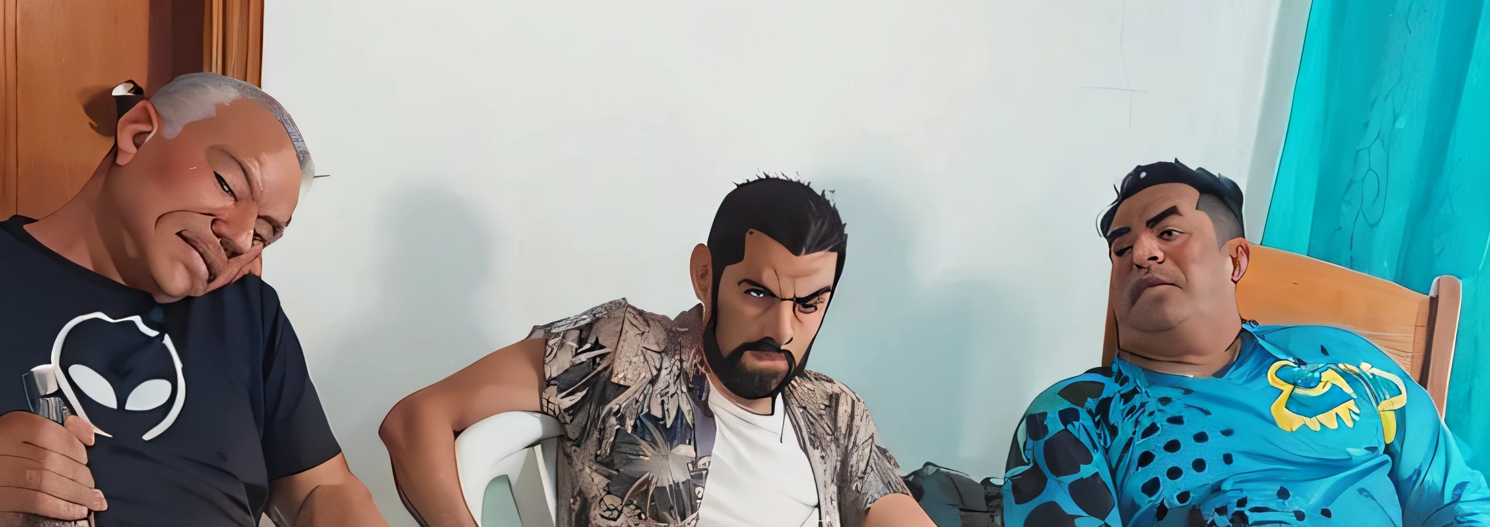 cara de caricaturas, igual que la original en estilo anime, rostros definidos