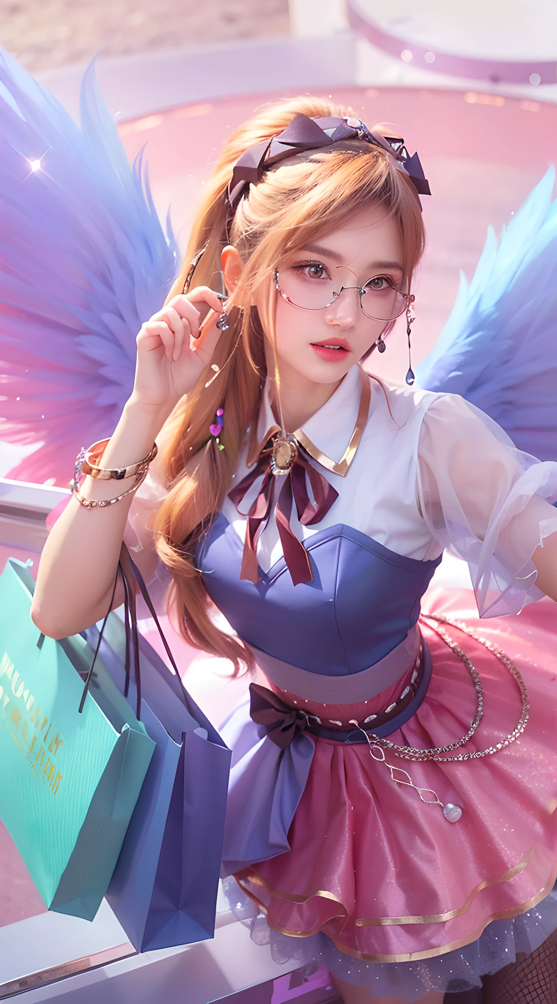 (photorealistic:1.4), best quality, masterpiece, ultra high res, 1girl, (detailed face:1.2), (detailed eyes:1.2), (detailed hair:1.2), (detailed clothes:1.2), 4k, (detailed color:1.2),