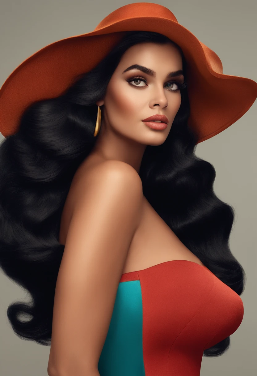 Um filme inspirado na Disney Pixar (MULHER LOIRA 1,76m 48 anos FASHIONISTA COM CABELO LONGO LISO LOIRO OLHOS AZUIS) dentro A cena estar na arte distinta do estilo PIXAR, descolada e estilosa