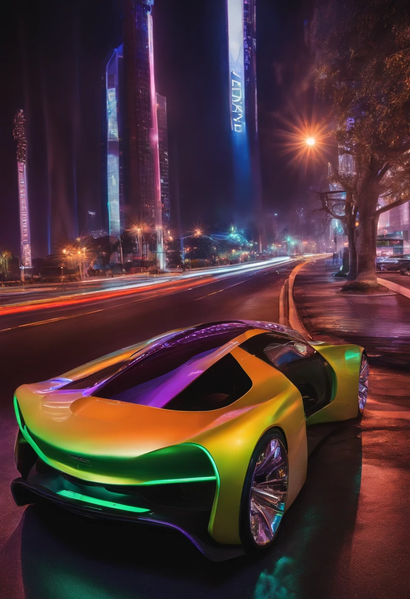 futuristic car