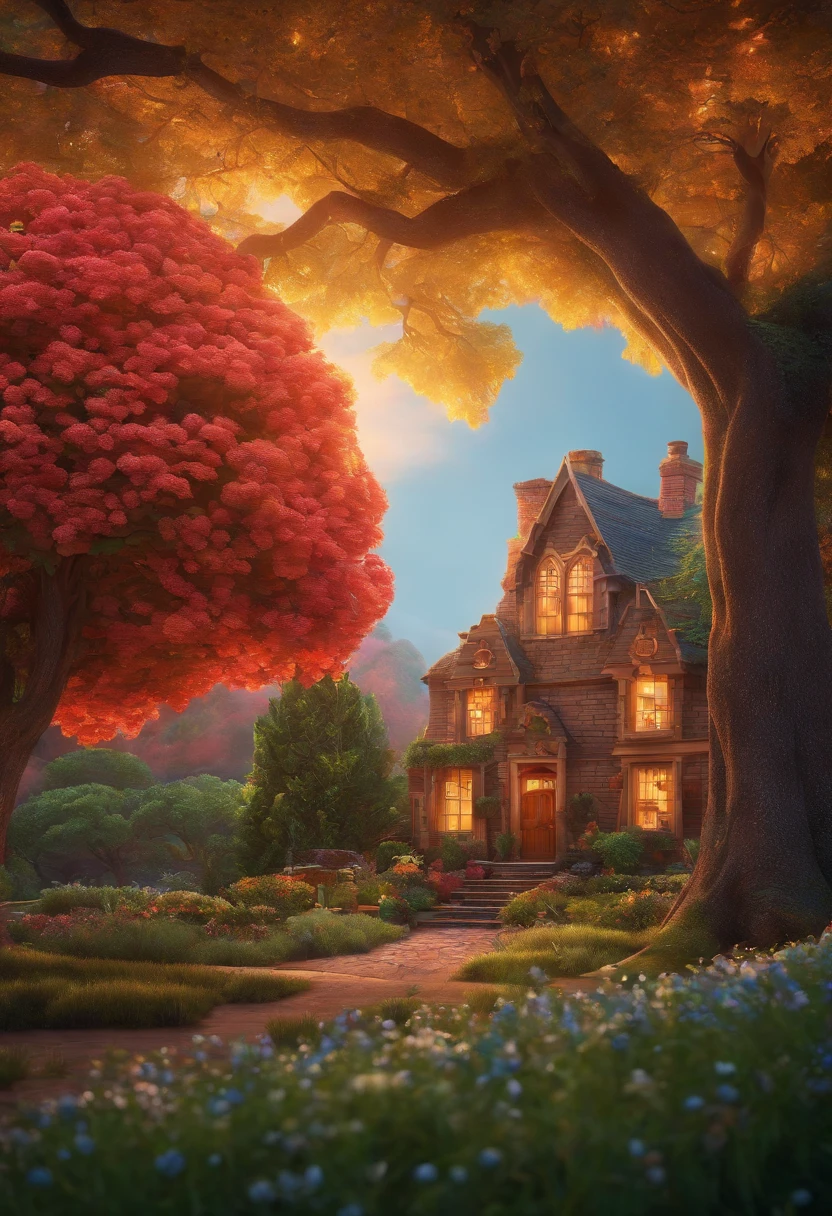 imagem em formato Pixar, semelhante a foto