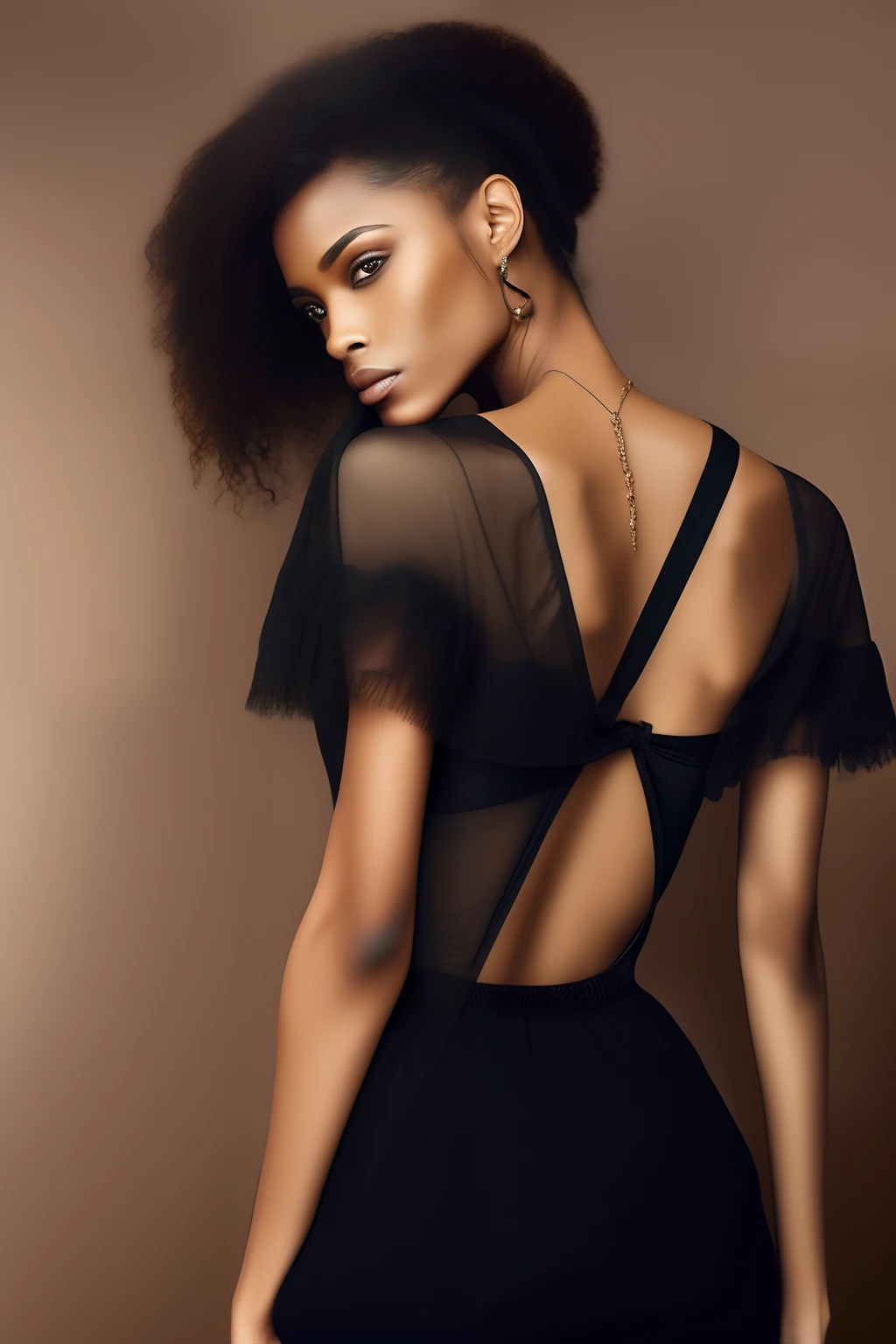 Black silk beauty