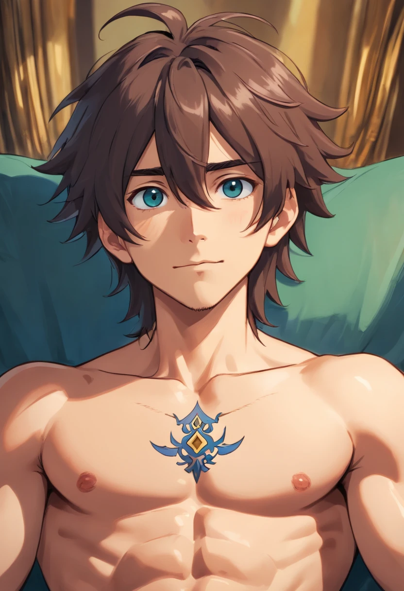 Thirteen year old shirtless boy (not bad seen )