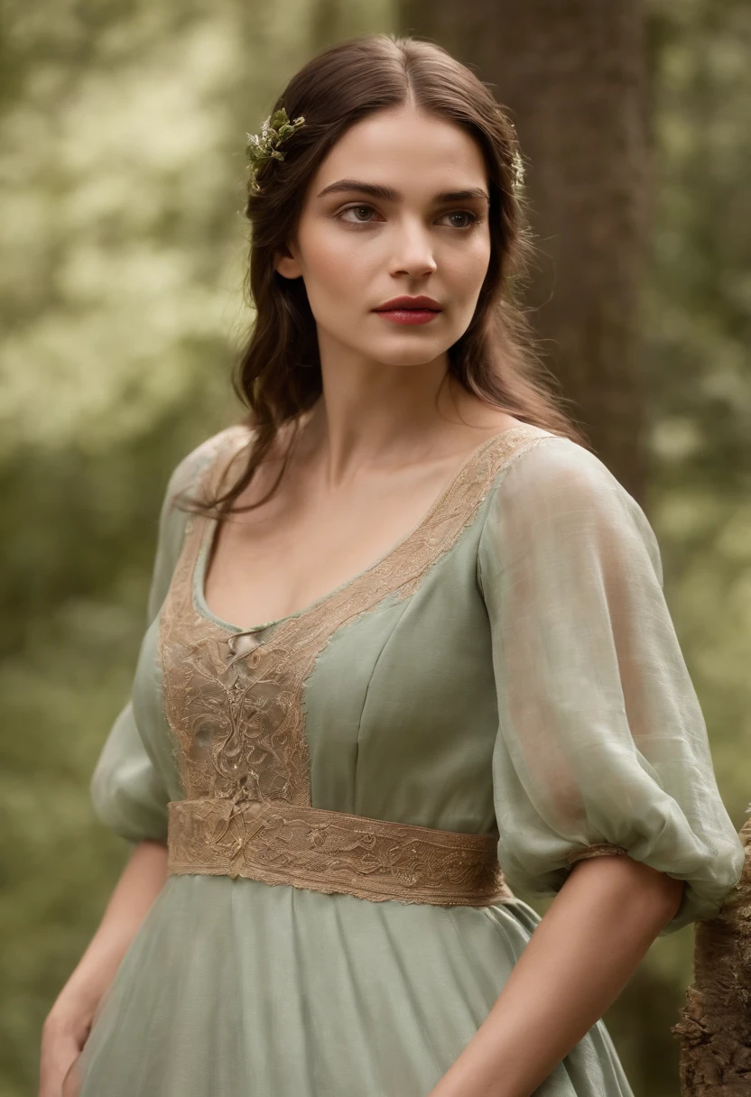 (((uma ferida avermelhada profunda atravessa sua bochecha esquerda))) tez justa, mulher em torno de 19 anos, cabelos brancos naturais, olhos verdes distintos, vestindo kohl, slender and graceful, Beautiful, luz de velas em um ambiente medieval, Ultra sharp focus, tiro realista, roupas femininas medievais, cores tetradicas (cicatriz:1.4)