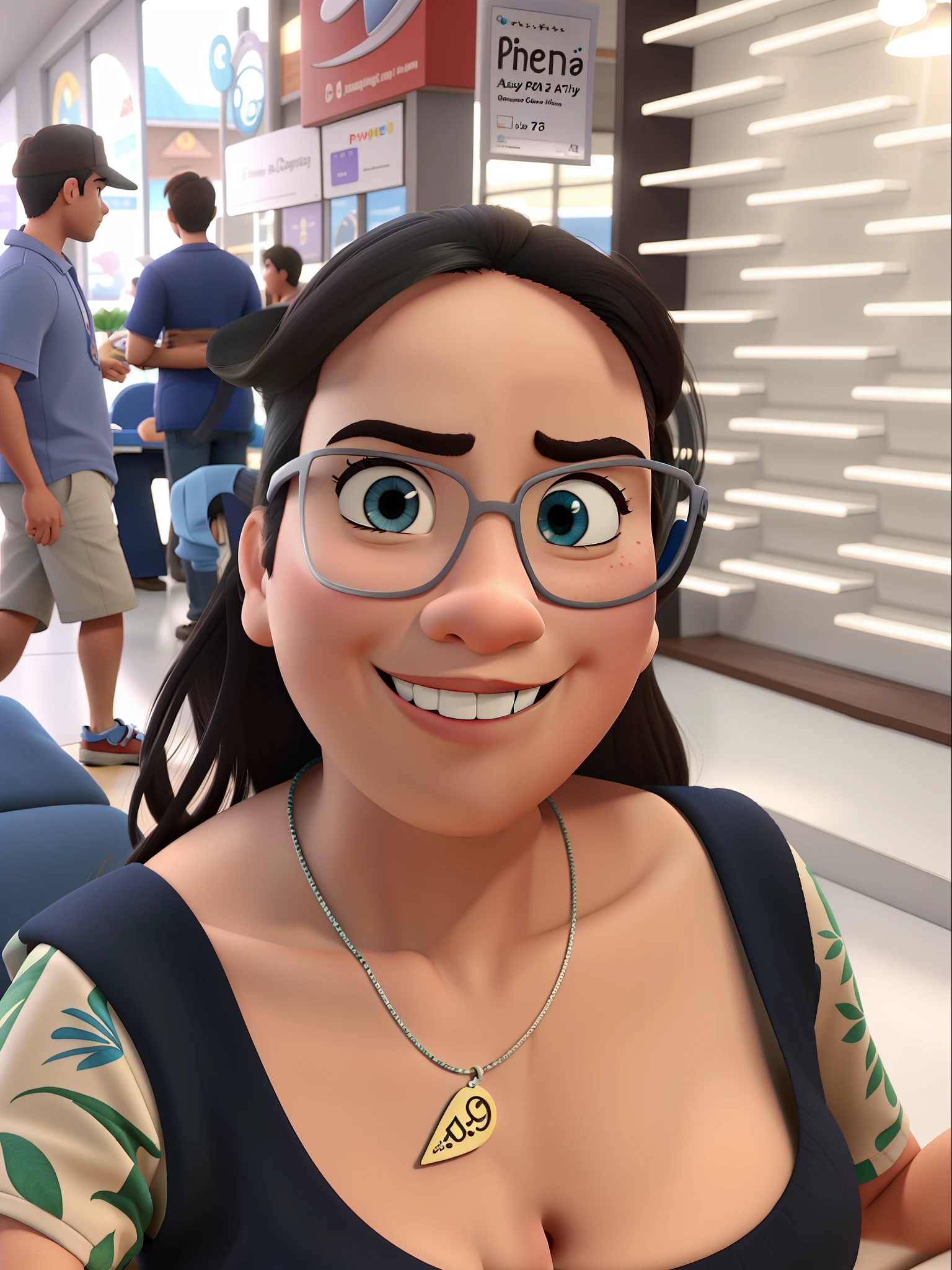 Desenho estilo pixar alta qualidae