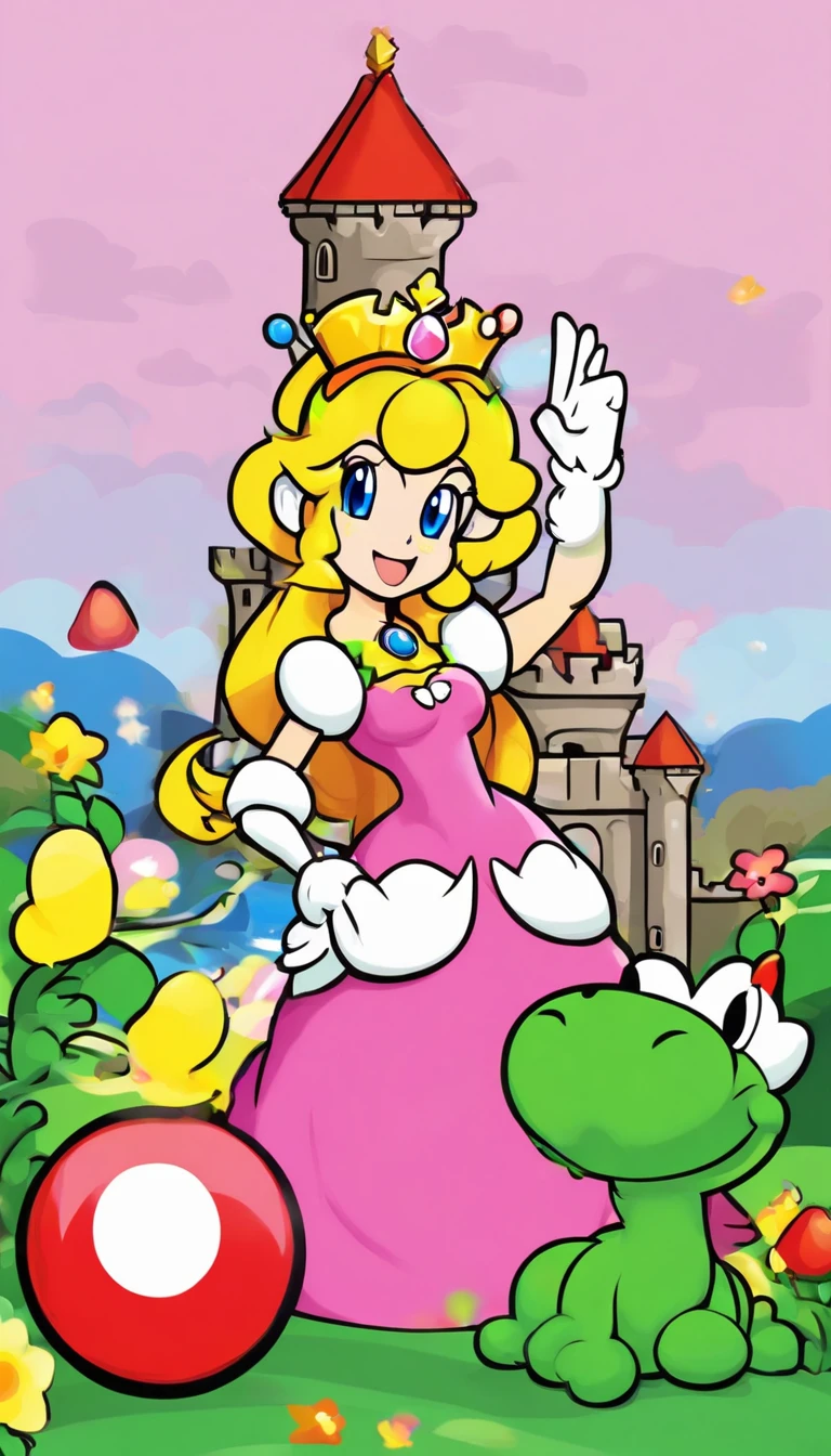 Princess Boo, Boo, Super Mario, NSFW, Busty Princess Peach Clone, Wife Of King Boo