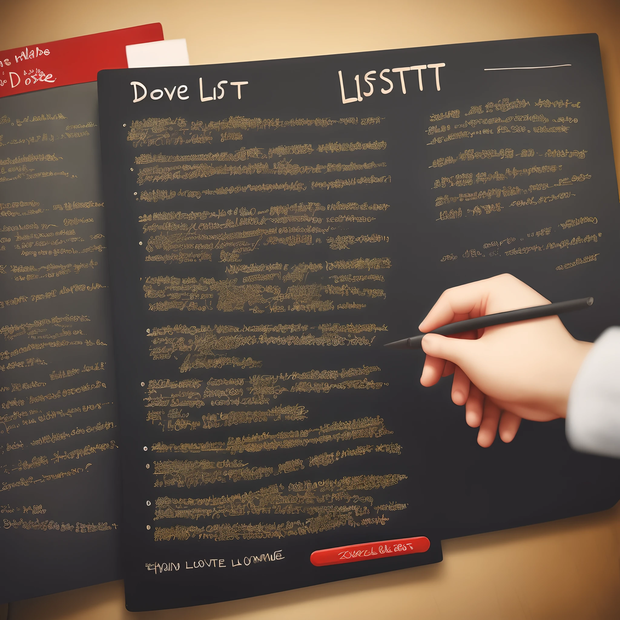 Love deceit list hate