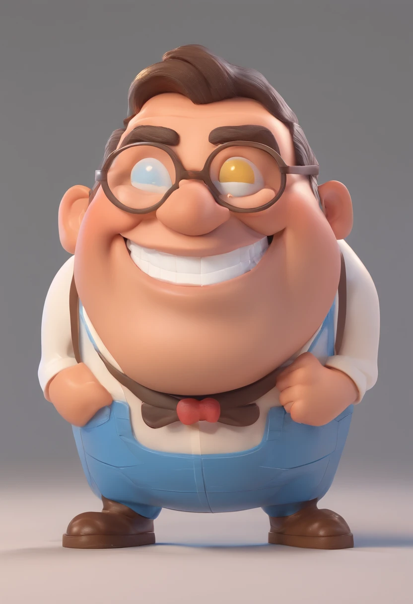 Smiling Man Illustration, sorriso insano, Homem de pele marrom com um sorriso gigante, happily smiling at the camera, sorriso atrevido, he's smiling, sorriso muito grande, Macho sorridente, foto de perfil headshot, rindo sorriso enorme, desenhando no estilo de Arte 3D, c4d, fundo de cor branco puro, estilo disney, estilo pixar render ilustracao Super Detalhe, 8k
