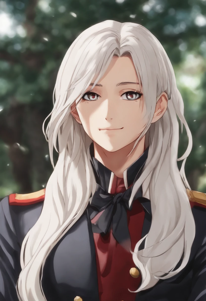 Shouta Aizawa from the anime my hero academia with a pretty young woman who has a dark red dye. Il est grand avec des longs cheveux noir et des cernes et une barbe et il fait passe du temps avec sa petite amie (la jolie jeune femme au cheveux rouges)