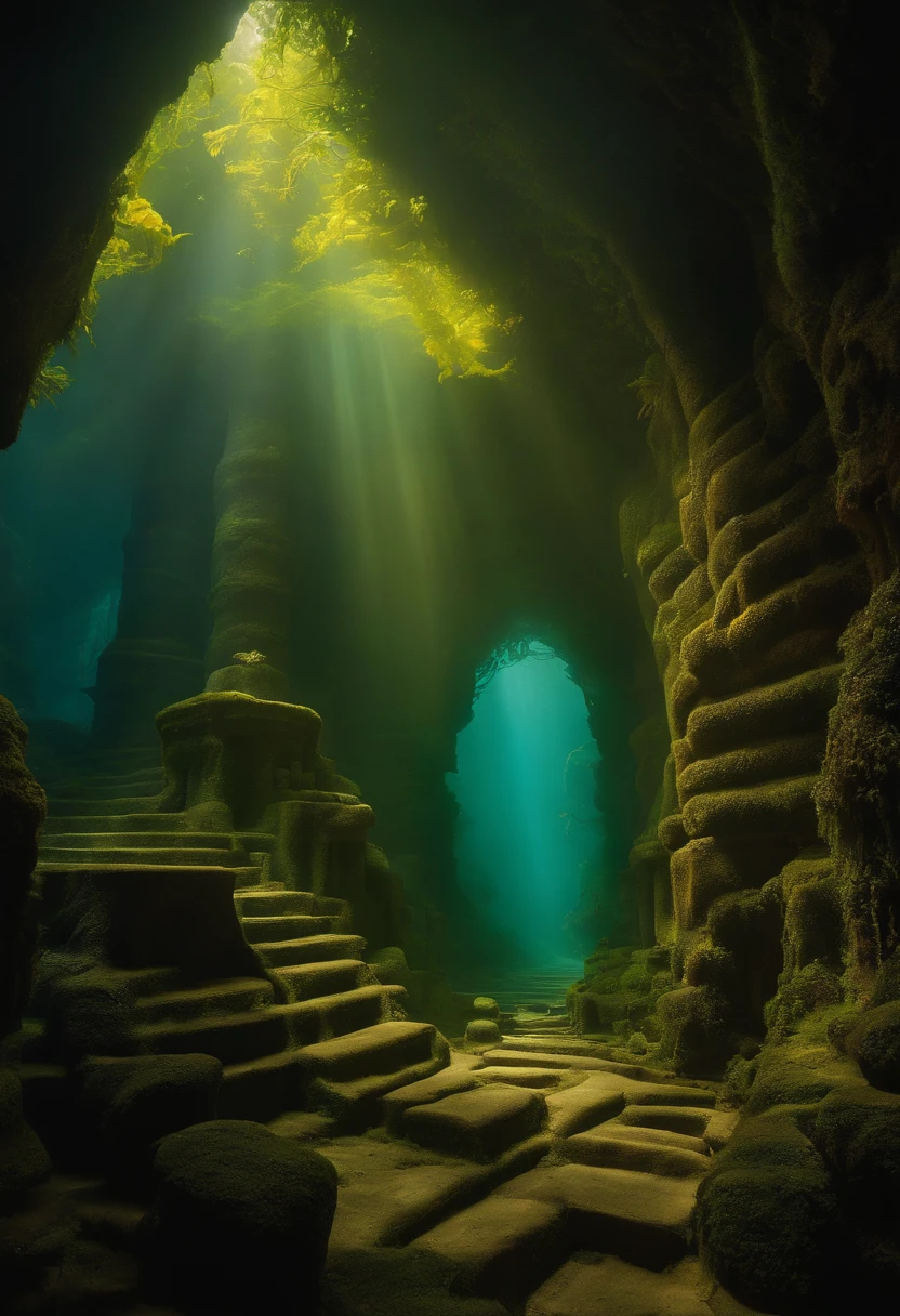 labyrinth at the bottom of the sea