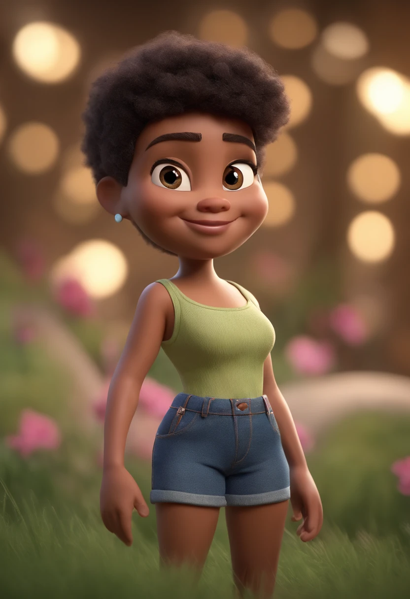 personagem dos desenhos animados de uma mulher bonita e uma camisa rosa cabelo preto comprido, animation character, Caractere estilizado, animation style rendering, 3D estilizado, Arnold Maya render, 3 d render stylized, toon render keyshot, Personagem 3D, Personagem 3D, 3d rendering stylized, 3 d character render, personagem de desenho animado, Personagem de close up, Pose de personagem, (Estilo Pixar) (master part:1.2) (Bokeh) (best quality) (pele detalhada) (textura detalhada) (8k) (argila) (Cinematic lighting) (foco nítido