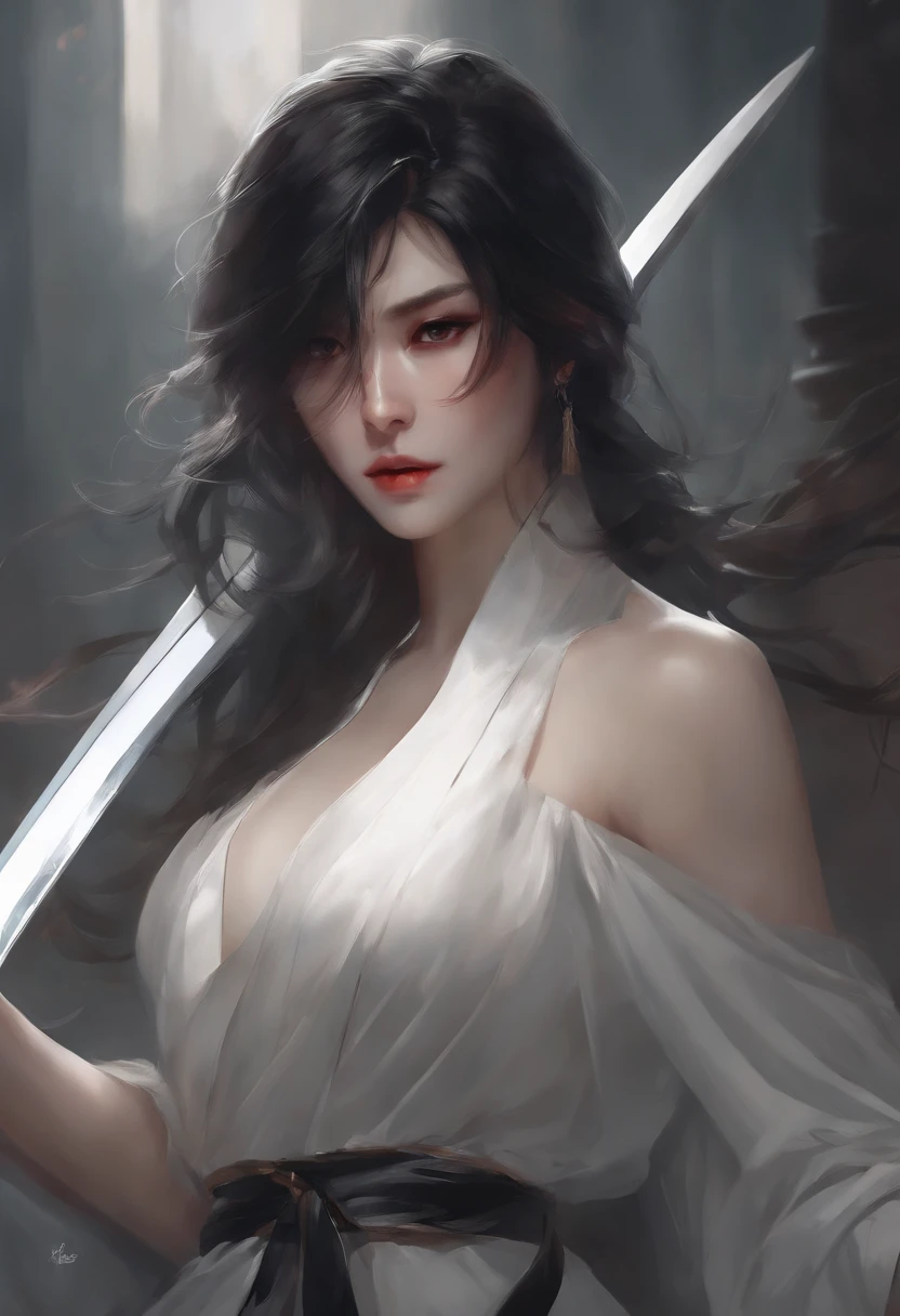 Shinobu kocho,  demon slayer, sexy body, half showed 