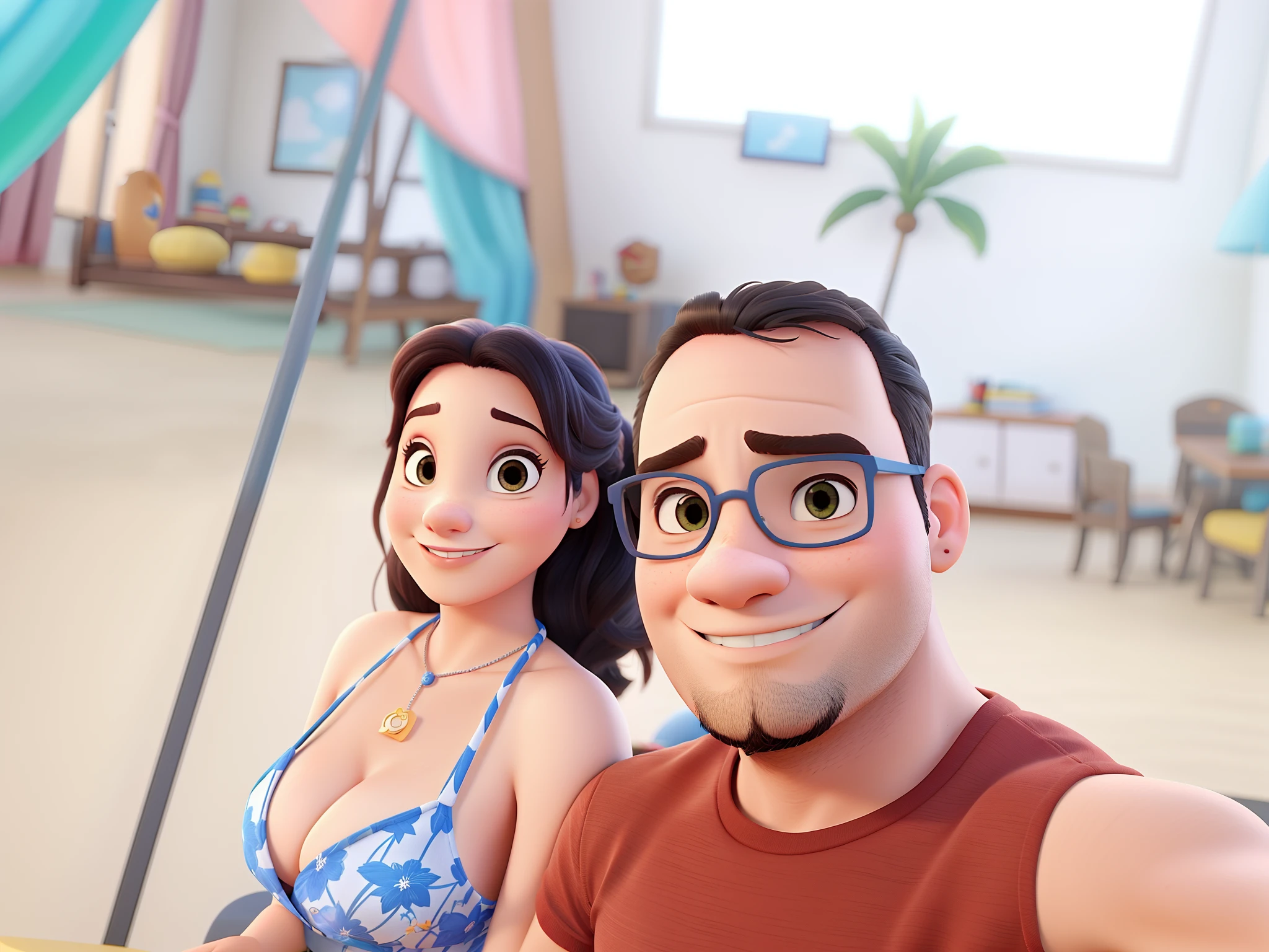 um casal disney pixar, alta qualidade, melhor qualidade