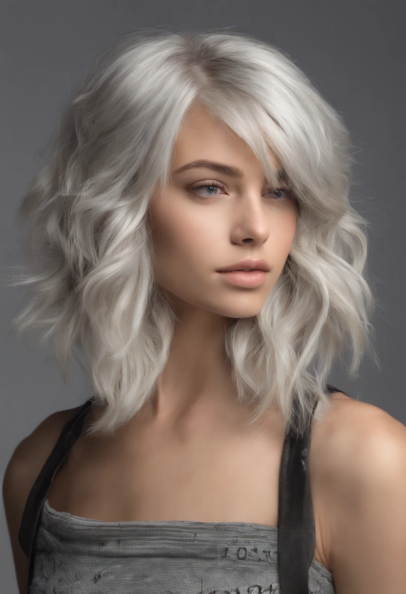 white  hair