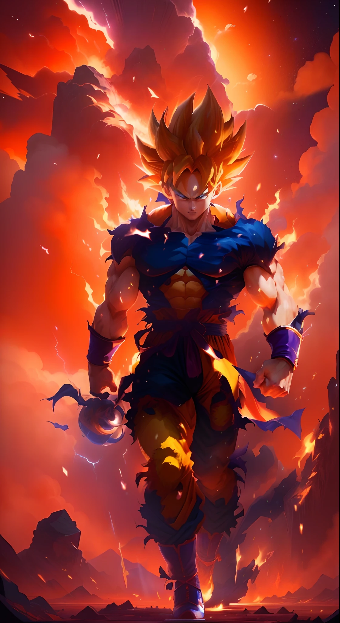 dragon ball goku by the - art - of - the - dragon, badass anime 8 k, 4 k manga wallpaper, anime style 4 k, 4k anime wallpaper, anime epic artwork, highly detailed portrait of goku, anime wallpaper 4 k, anime wallpaper 4k, son goku, anime art wallpaper 4k, anime art wallpaper 4 k, anime art wallpaper 8 k