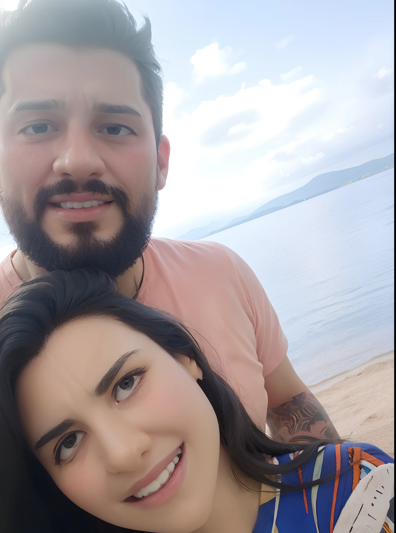 Homem e mulher, foto de casal