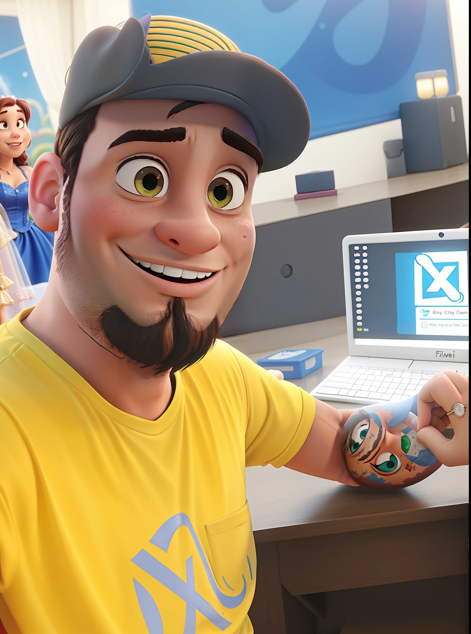 romantic couple, igual aos filmes Disney Pixar