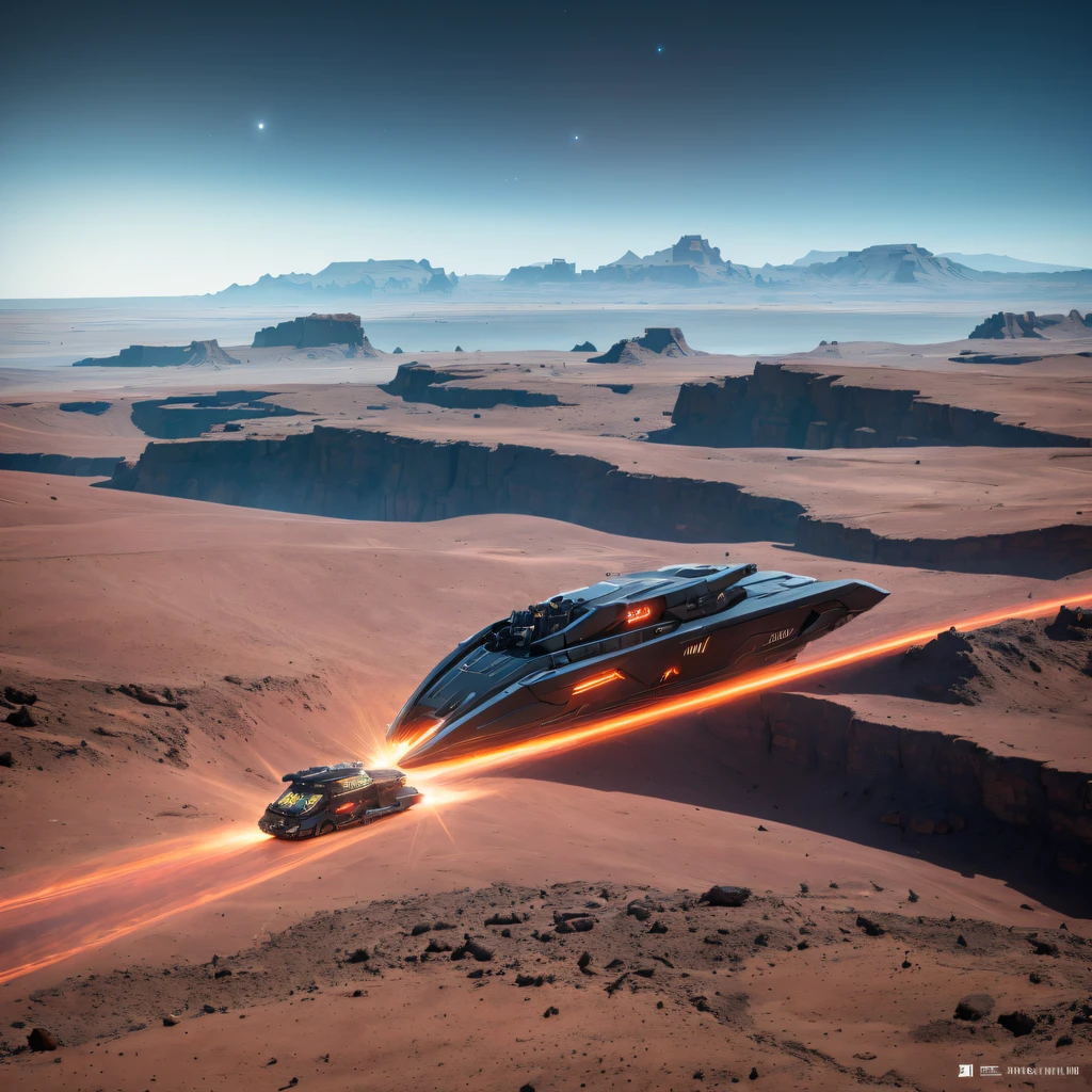 The Great Rift Valley region of the Mo River alluvial plain of Mars，Rock Sugar Onyx Nuclear Power Command Gunship Platinum Cruiser Taxue Red Marble Glow Gunboat Space Station 1:3 Models，mid day，Cyberpunk art of a，Rembrandt light，Detail portrayal，macro shot，surface reflection，high definition detail，Dingdall effect，Light and shadow intensification，The light shines，particle fx，3D modeling，Surface reflected light，detail-rich，Onyx crewneck gunboat
