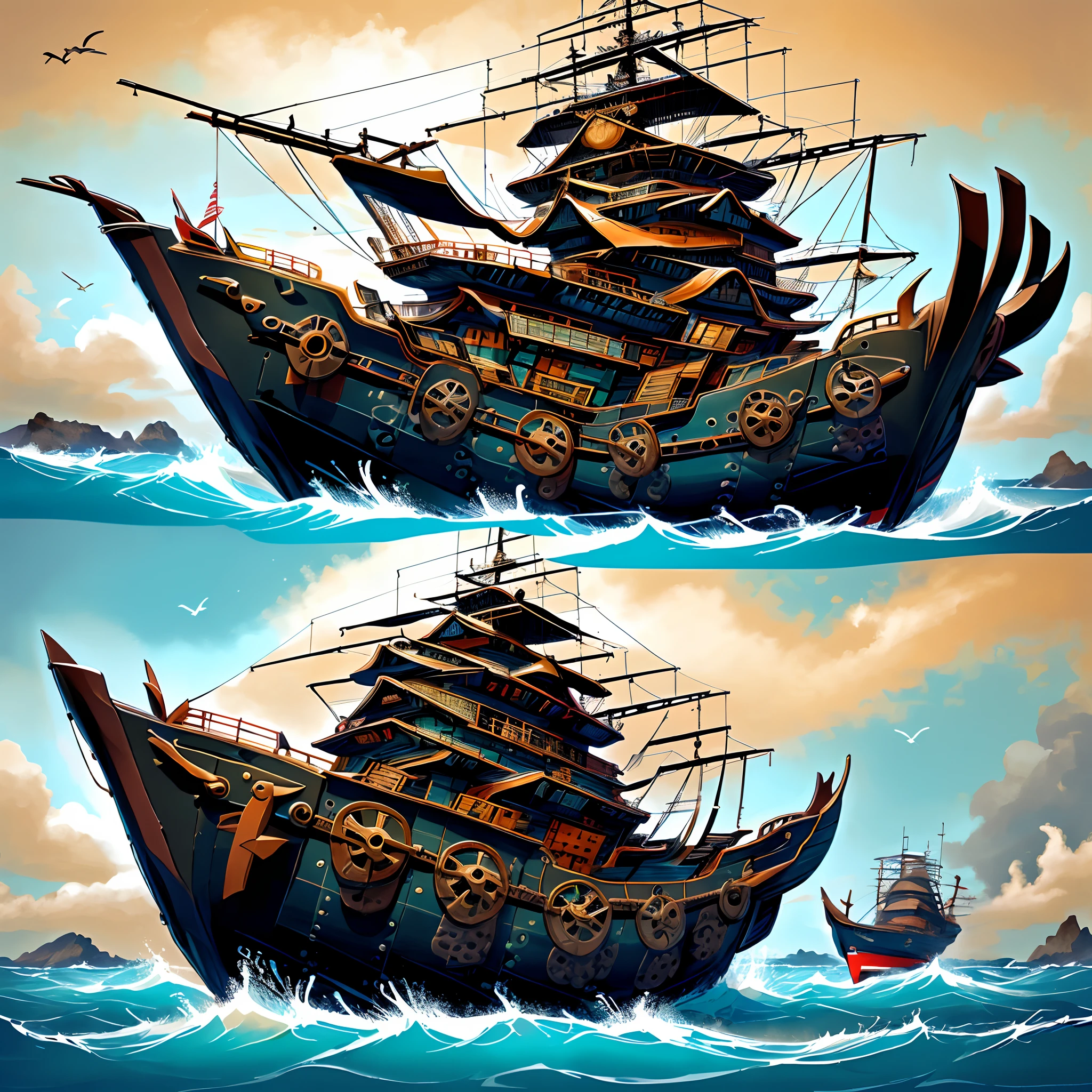 Sea boat