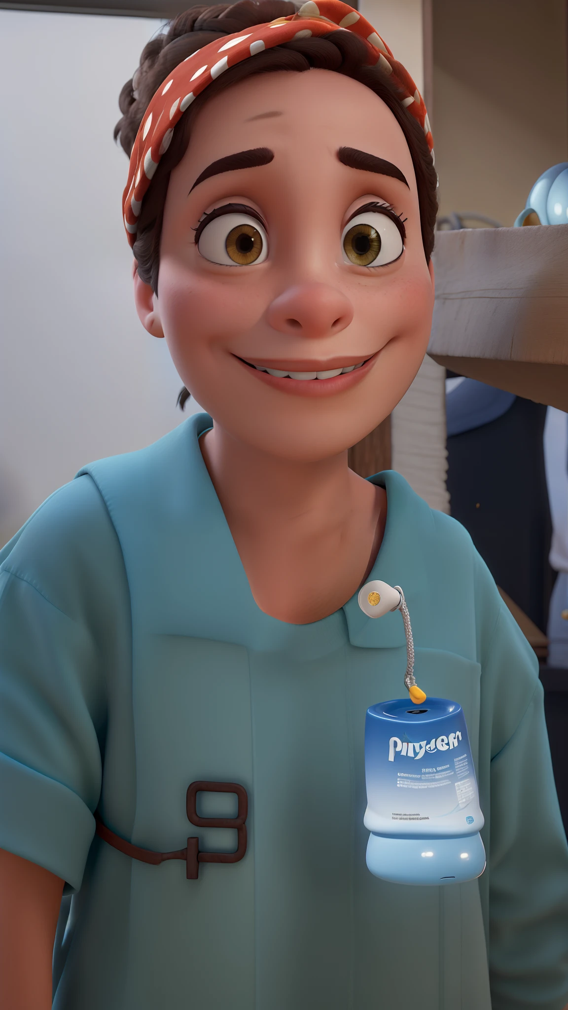 obra-prima, melhor qualidade, Enfermeira no estilo Pixar