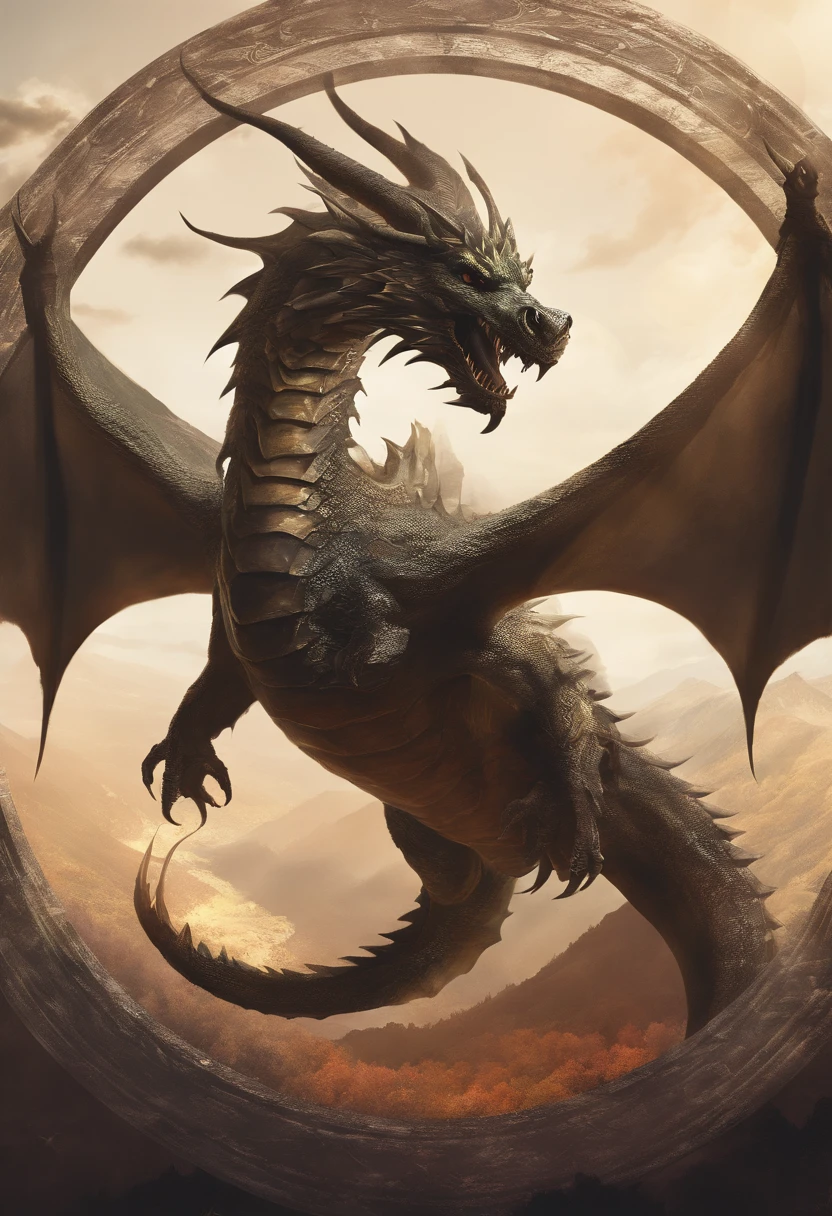 <lora:N.C. Wyeth Style:1>N.C. Wyeth Style - a magnificent illustration of a battle-scarred dragon, proud, beaten, standing proud in a charred battlefield, his body is scarred. He radiates power and confidence, the ultimate expression of power and authority In the style of NC Wyeth and cel shading technique
