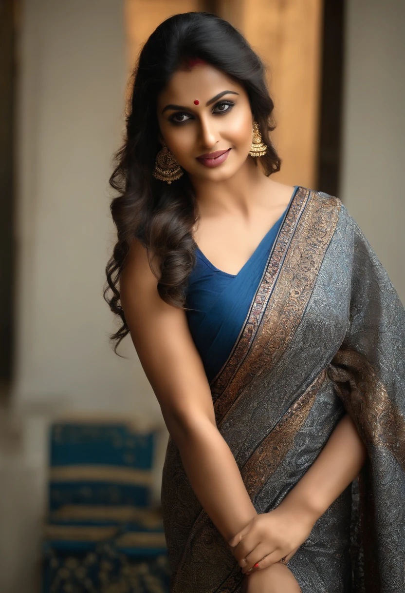 facr of bengali actress, mujer vientre plano cabello largo recogido, (Indian girl),beauty, indian, beautiful sexy women, , extremely detailed , jaw-dropping beauty, big boobs deep cleavage sexy big navel, big boobs deep cleavage, sexy indian bengali women, grey eyes, long curl hair,