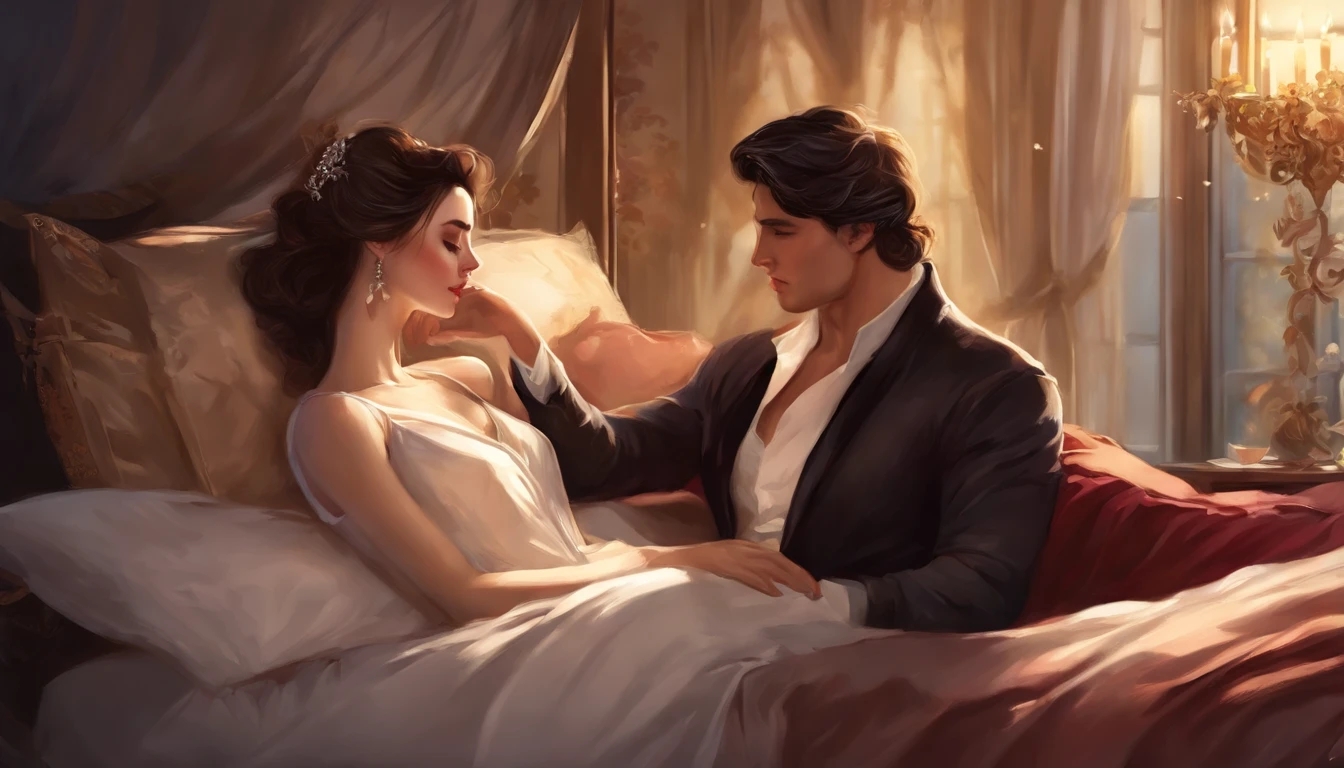 (prompt)
(illustration de couple),(Realistic style),(homme et femme),(relation amoureuse),(expression de tendresse),(sincere emotion),(Romantic decoration),(natural beauty),(softlighting),(fond artistique),(Intimate scene),(nuances de couleurs chaudes),(Attention to detail),(Natural and relaxed pose),(premier quality),(Captivating realism)