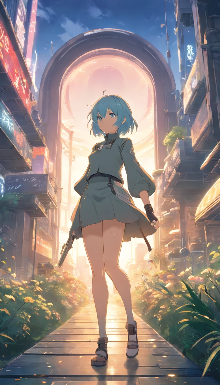 Pod de nier automata, style anime