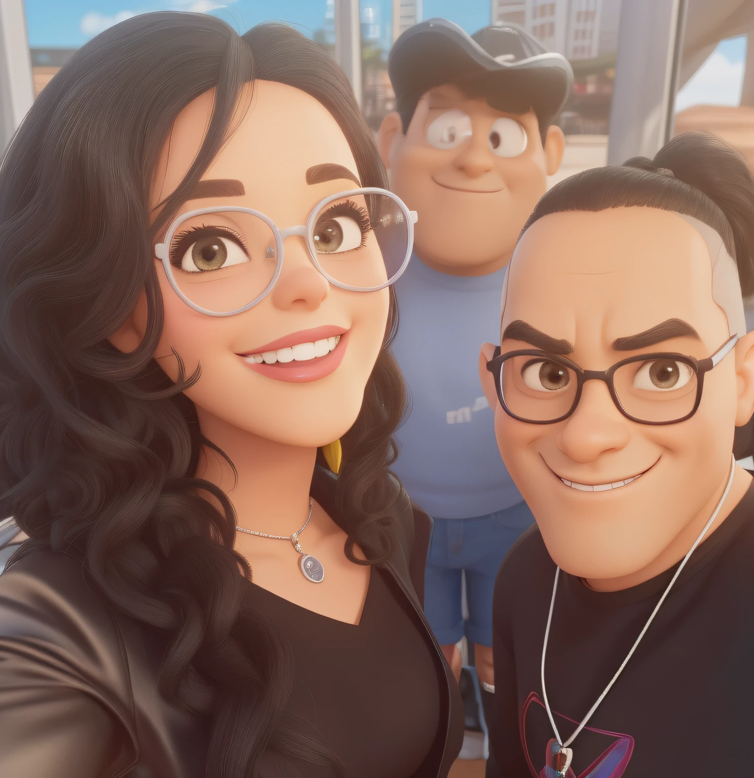 CASAL NEGRO ESTILO DINEY PIXAR. ALTA QUALIDADE MELHOR QUALIDADE