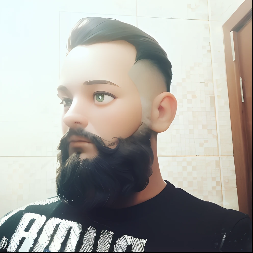 (master part),((Alta qualidade d)),(melhor bonito:1.2),(obra de arte de um),((Face estereoscópica 3D)),8k,(Disney),Uma com um rosto bonito,Cabelo encaracolado amarelo,blush fraco,Usando um top de renda preto,Fique em um palco moderno,His eyes were focused on the distance,she's a singer,The background is blurry and mysterious,iluminado pela luz,Enchanted expression,artistic design,tridimensional,fotos em close-up,((The side is full of smoke)),