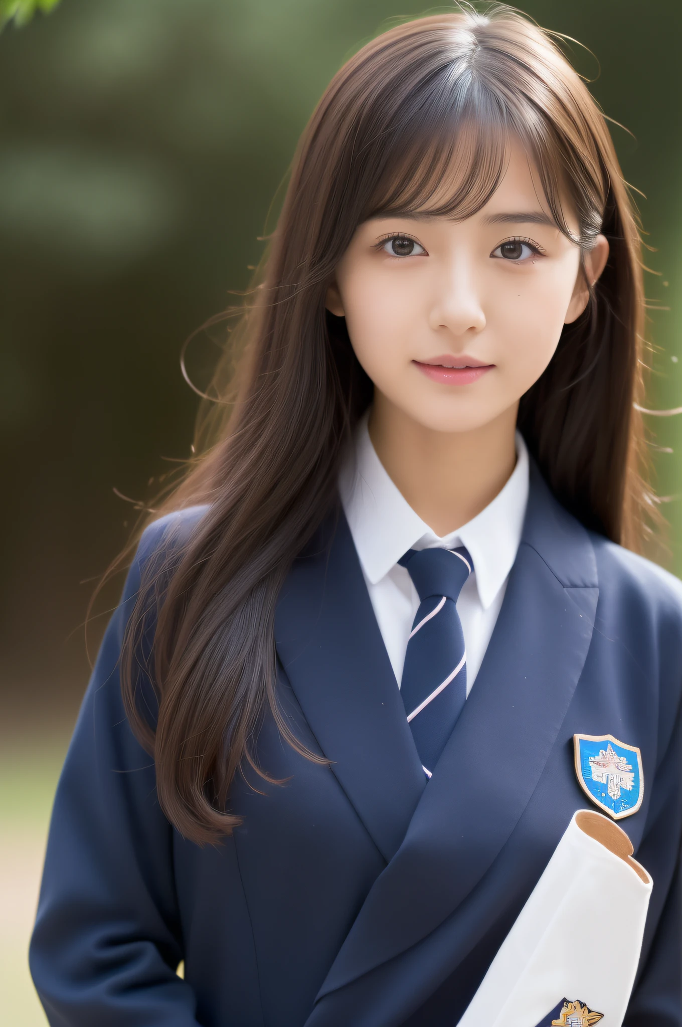(((high detal,high-detail、masterpiece,Attention to detail))),Arab-asian woman in uniform, Realistic Young Gravure Idol, a hyperrealistic schoolgirl, Japan school uniform, japanese girl school uniform, a hyperrealistic schoolgirl,Young Pretty Gravure Idol, wearing japanese school uniform, Young Sensual Gravure Idol, Young Gravure Idol, Beautiful but innocent schoolgirl when you laugh,the whole body is wet,dripped out,with a flushed face,Beautiful girl with beautiful legs,Beautiful woman natural light、the whole body is wet,Sheer clothing,Semi-long,perm,Brown shiny hair,Hair is wet,Dripping water,dripping,,Have a troubled face,