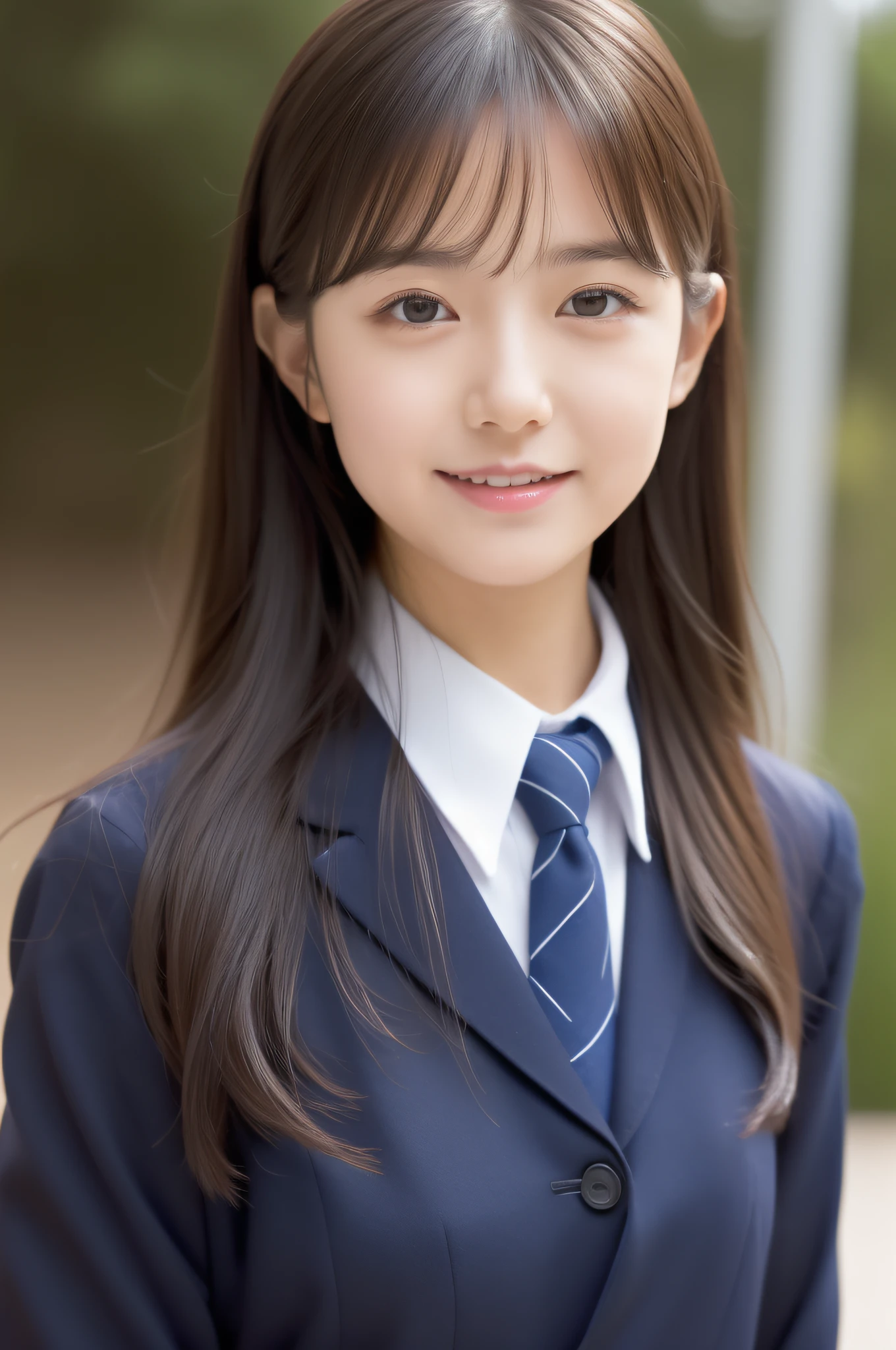 (((high detal,high-detail、masterpiece,Attention to detail))),Arab-asian woman in uniform, Realistic Young Gravure Idol, a hyperrealistic schoolgirl, Japan school uniform, japanese girl school uniform, a hyperrealistic schoolgirl,Young Pretty Gravure Idol, wearing japanese school uniform, Young Sensual Gravure Idol, Young Gravure Idol, Beautiful but innocent schoolgirl when you laugh,the whole body is wet,dripped out,with a flushed face,Beautiful girl with beautiful legs,Beautiful woman natural light、the whole body is wet,Sheer clothing,Semi-long,perm,Brown shiny hair,Hair is wet,Dripping water,dripping,,Have a troubled face,