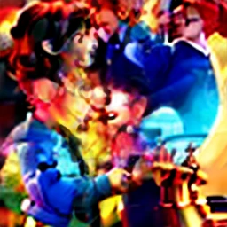 Casal (homem moreno e mulher branca) no estilo Disney Pixar, alta qualidade, melhor qualidade.