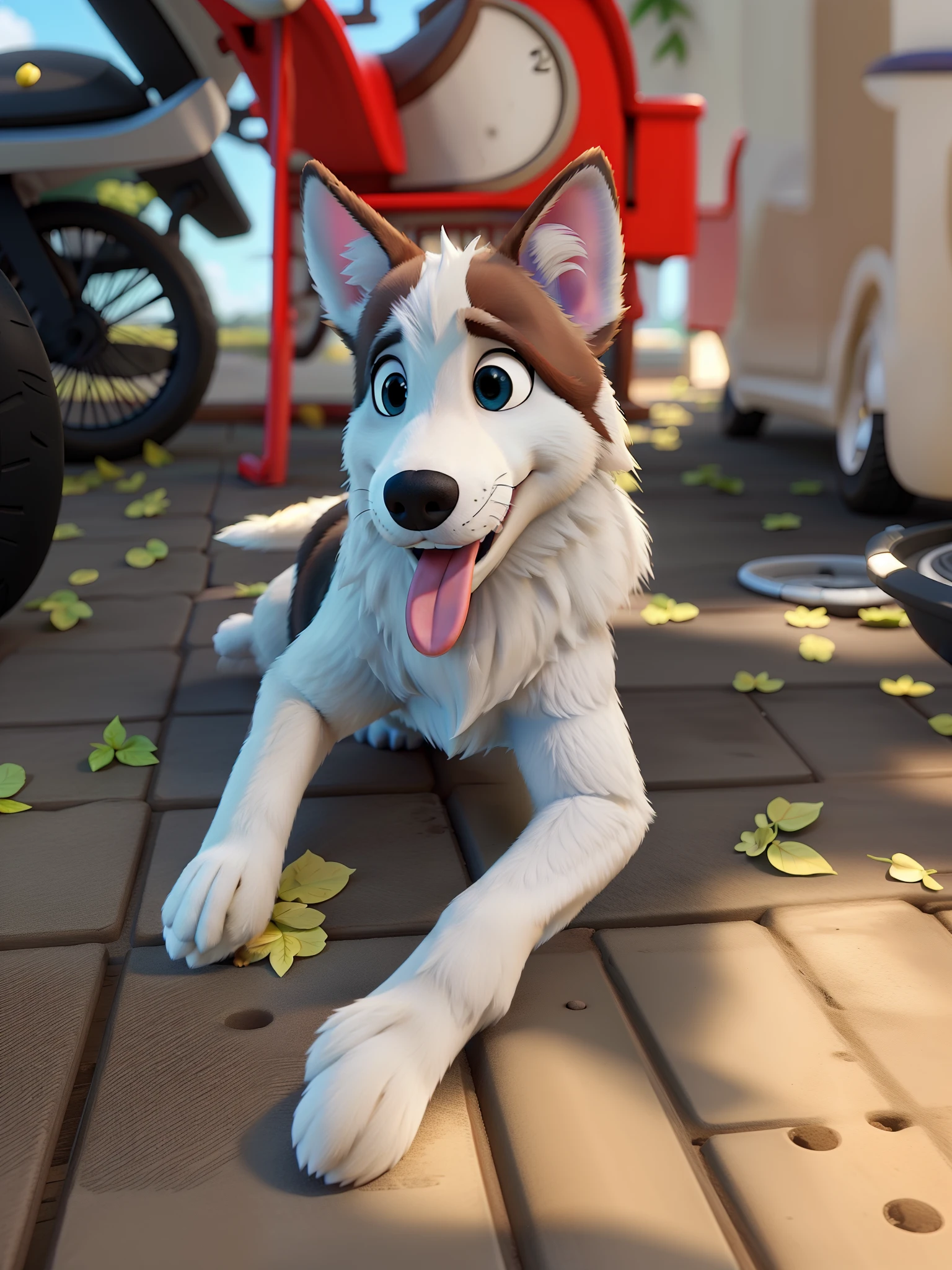 (((feral))), ((Cute brown wolf, toony)) with different colored eyes， tchibi， adolable， Logo design， Cartoony， movie light effect， ((3D vector art))， Cute and quirky， Fantasyart， Bokeh， handpainted， digitial painting， gentle illumination， Isometric style， 4k resolution， photoreal render， High level of detail clean， Vector image， Photorealistic masterpiece， professional photoshooting， simple space background， flat white background， isometry，vibrant vector, ((large balls, large canine penis)), erection, hoodie, bottomless, detailed fur, anisotropic fur gloss, ((subsurface scattering)), in park, ((very wide body)), ((animal genitalia)), [[cock veins]], (on fours), ((presenting rear)), [anus], Balto