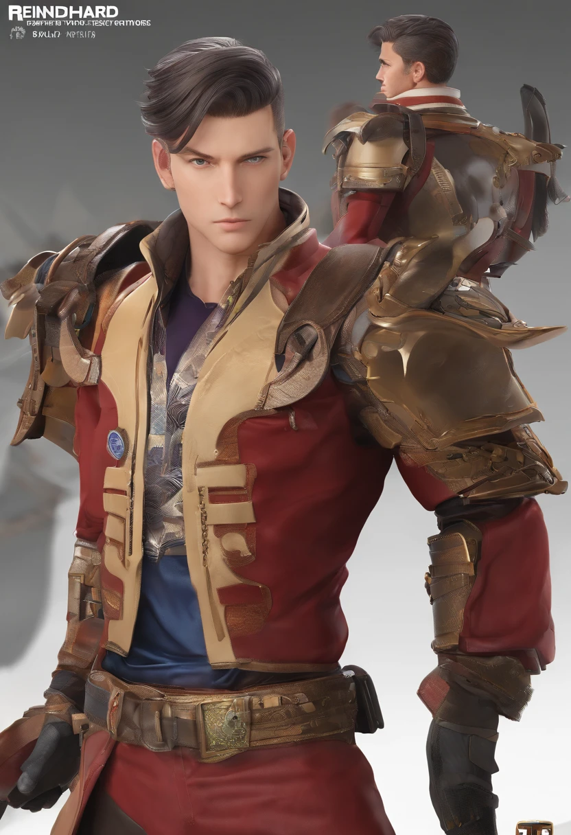 Reinhard, 1st grade, Handsome, propriedade_espada, Poses de figthing, dynamic pose