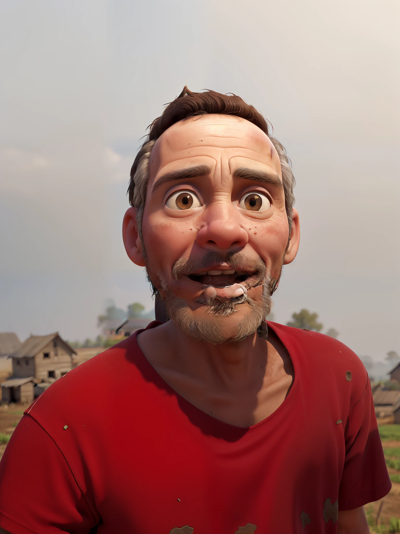 masterpiece, best quality ,Dirty, Peasant, Poor, Rural, Village, Farm, Poverty, Labor, Hardship, Work, Agriculture, Field, Crops, Mud, Dust, Simple, Humble, Simple Living, Traditional, Countryside, Manual Labor, Struggle, Tired, Ragged, Poverty-Stricken, Downtrodden, Impoverished, Lowly, Unkempt, Unfortunate, Simple Clothing, Simple Dwelling, Laborer, Simple Life, Harsh Conditions, Rural Life, Economic Hardship, Scarcity, Survival, Social Inequality.