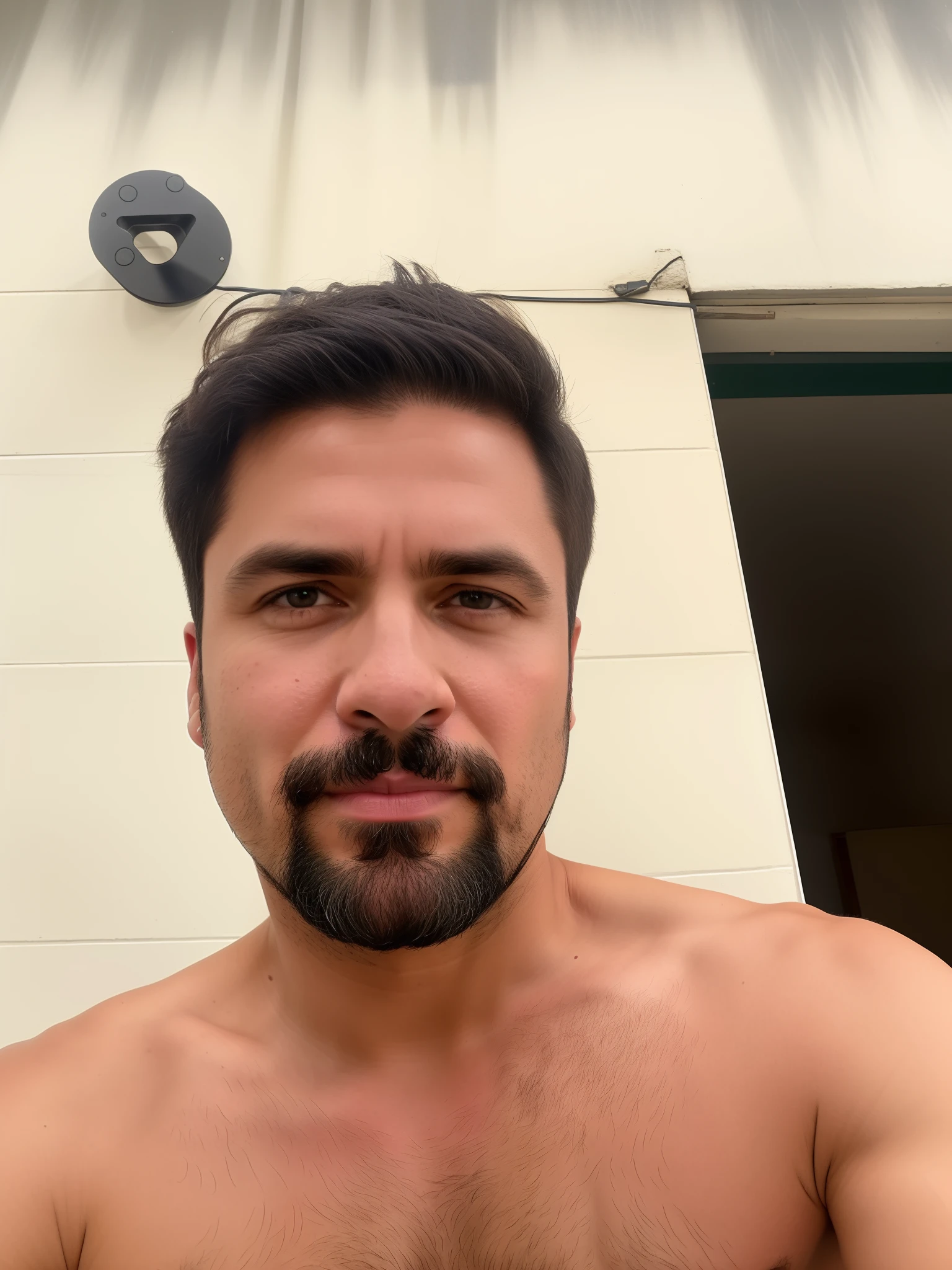there's a man with BarBa and shirtless shirt, 3 2 anos, 3 6 anos, Homem de 4 0 anos, 38 anos, taken in the early 2020s, (38 anos), Homens de 45 anos, 3 5 anos, 35 anos, neckbeard, 2 9 anos