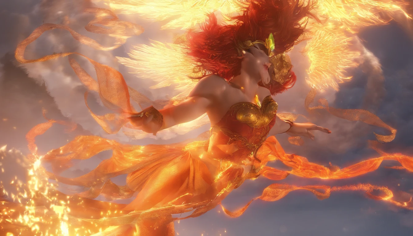 (bestquality,10,10,highres,masterpiece:1.2),ultra-detail,Realistic,photorealistic portrait:1.37,illustration,Angel,breathtaking,fall,heaven,Fire,darkness,body hair,contrast,intense,mythology,Surrealism,luxury,Holy Light,vibrant colours,Wing Details,ethereal,express,Divine Creatures,hoop,Rays of light,chaos,majestic,Apocalypse,cosmic,strong,splendour,Spectacular scenery,A fiery abyss,Heavenly Creatures,lissome,Celestial Creatures,severe,Mythical Creatures,Devil Flame,brilliant,Ominous shadow,Amazing movements,mystical,Angel Battle,dramatic composition,idyllic,dignified,Divine intervention,Sadly beautiful.,epic