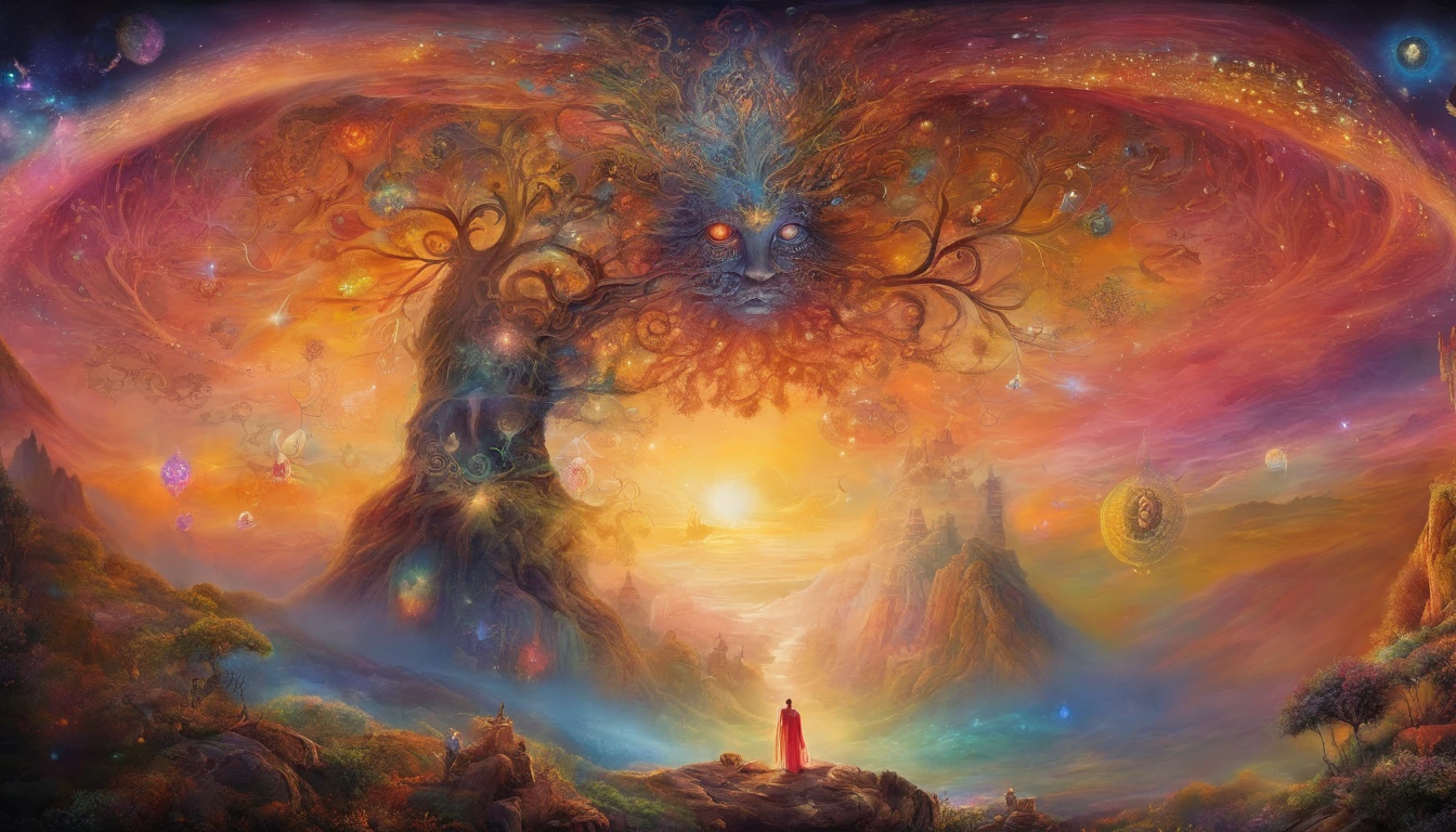 Highest image quality,Journey to the deepest reaches of Inconkos, souls, Spiritual Beings, Inner world, Spiritual energy, The Divine Self